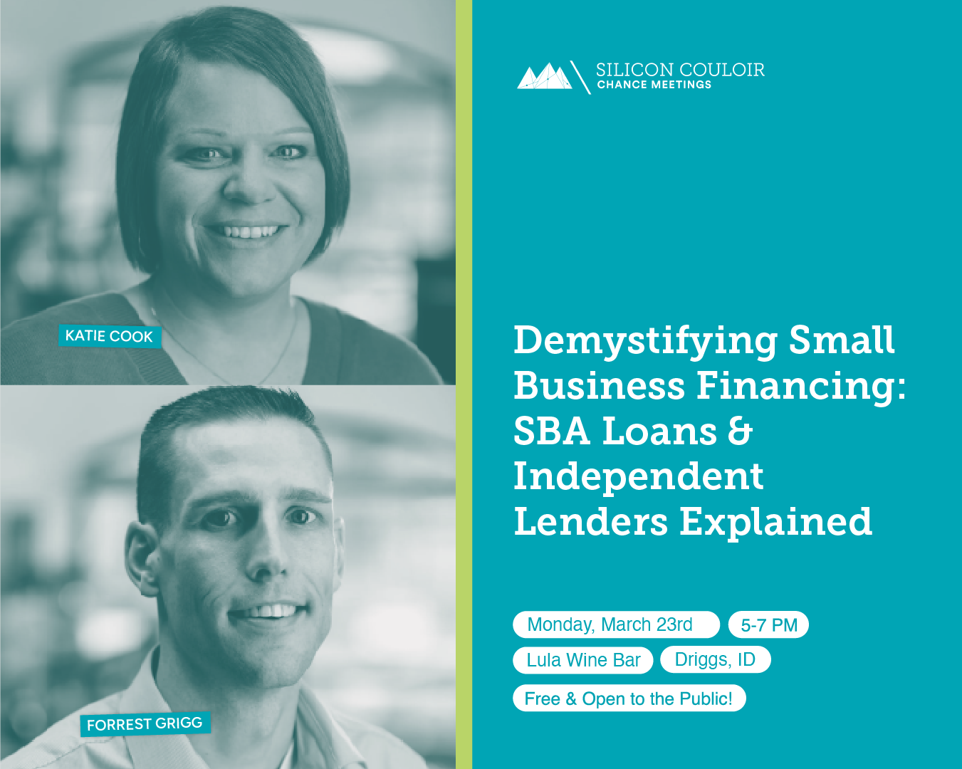 Chance Meetings in Driggs, ID: Demystifying Small Business Financing— SBA Loans &amp; Independent Lenders Explained