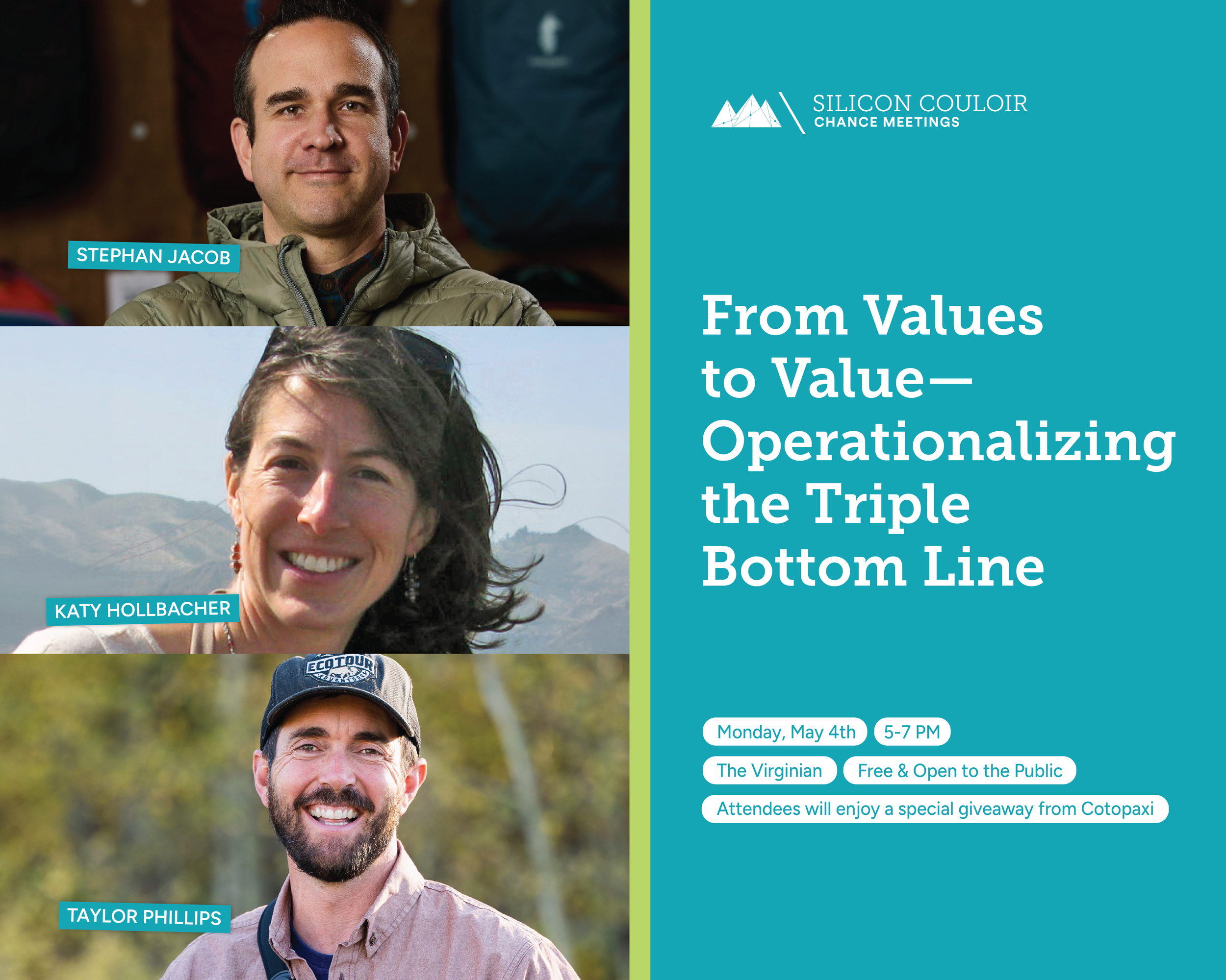 Chance Meetings : From Values to Value—Operationalizing the Triple Bottom Line