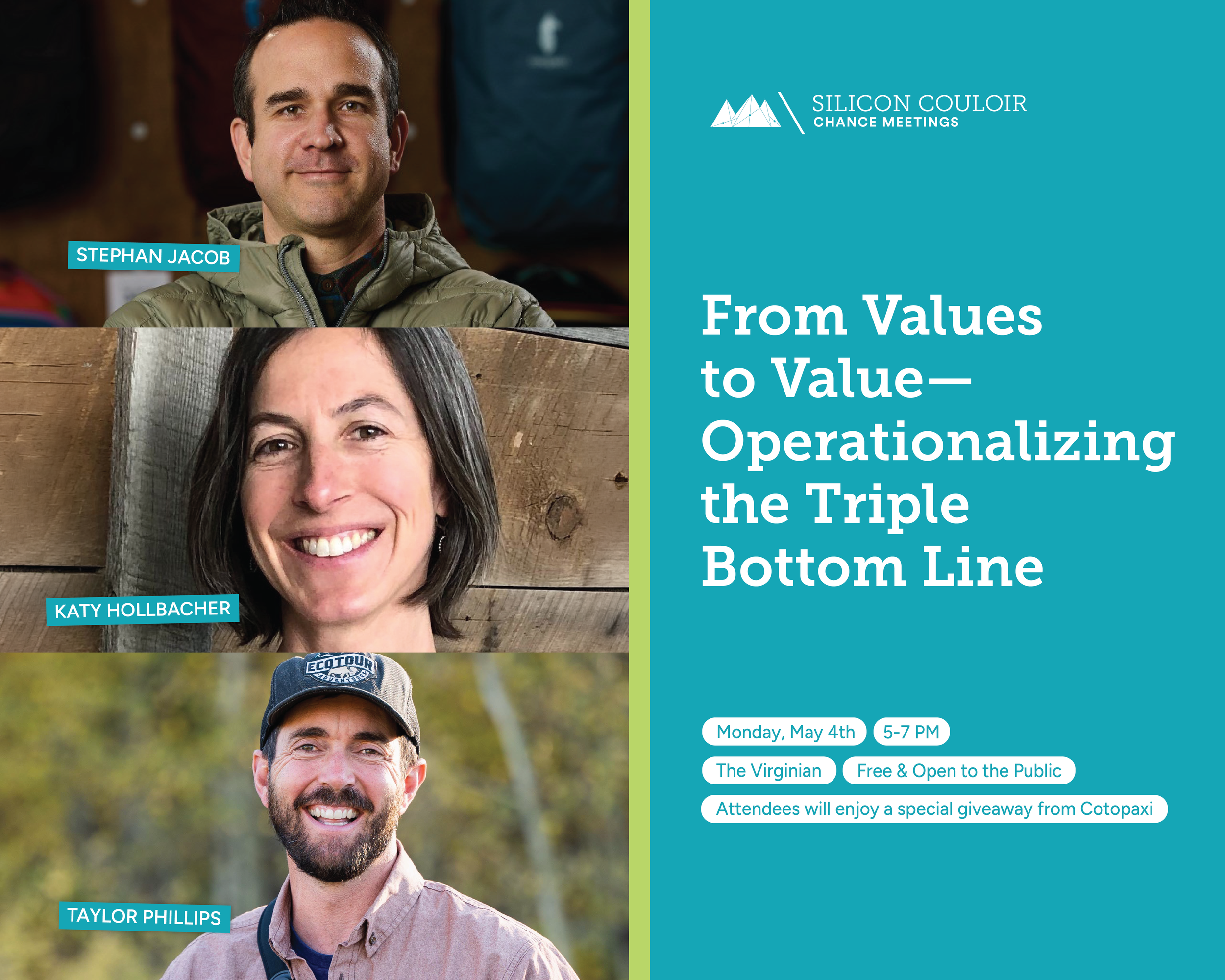 Chance Meetings: From Values to Value—Operationalizing the Triple Bottom Line