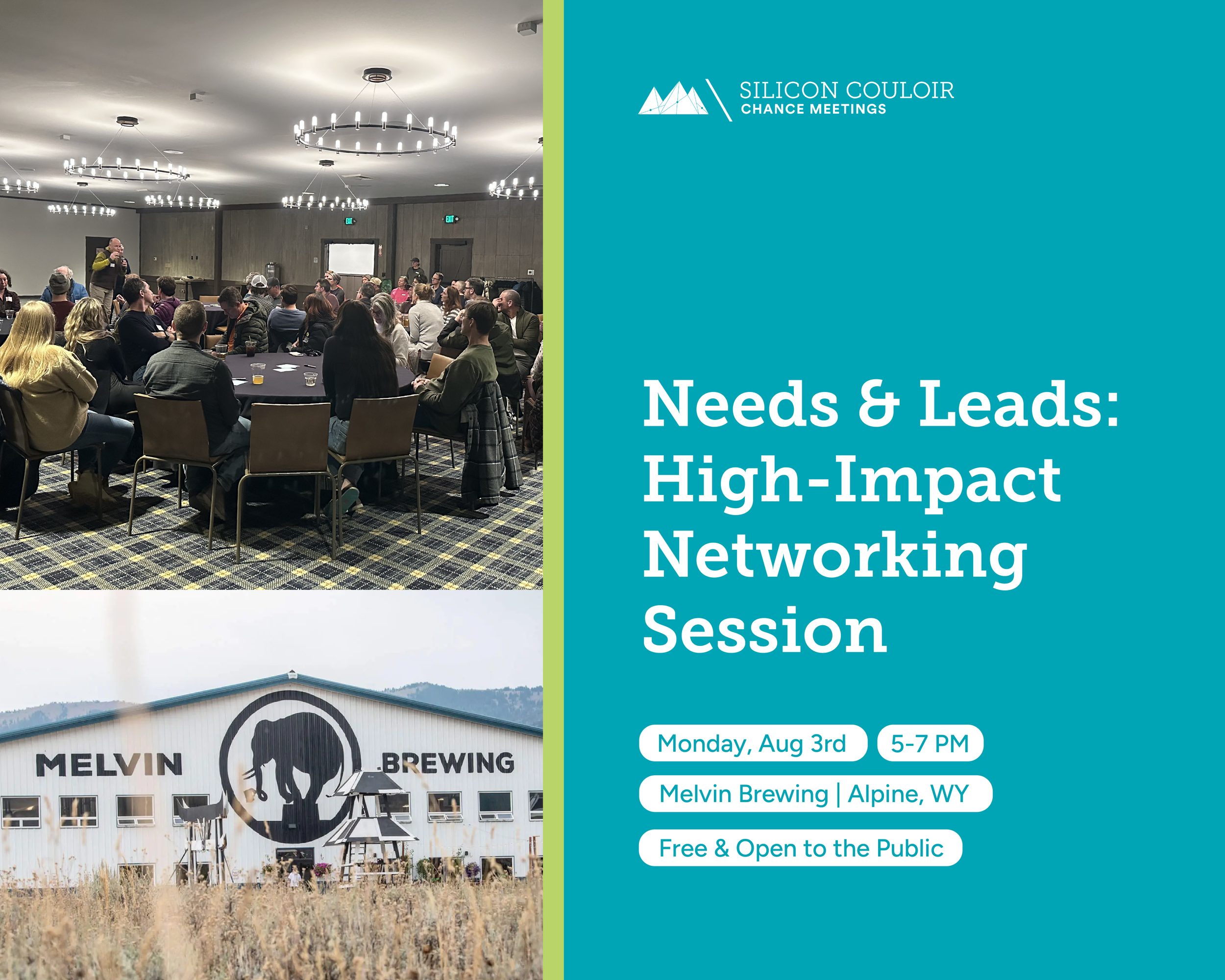Chance Meetings: Needs &amp; Leads: A High-Impact Networking Session