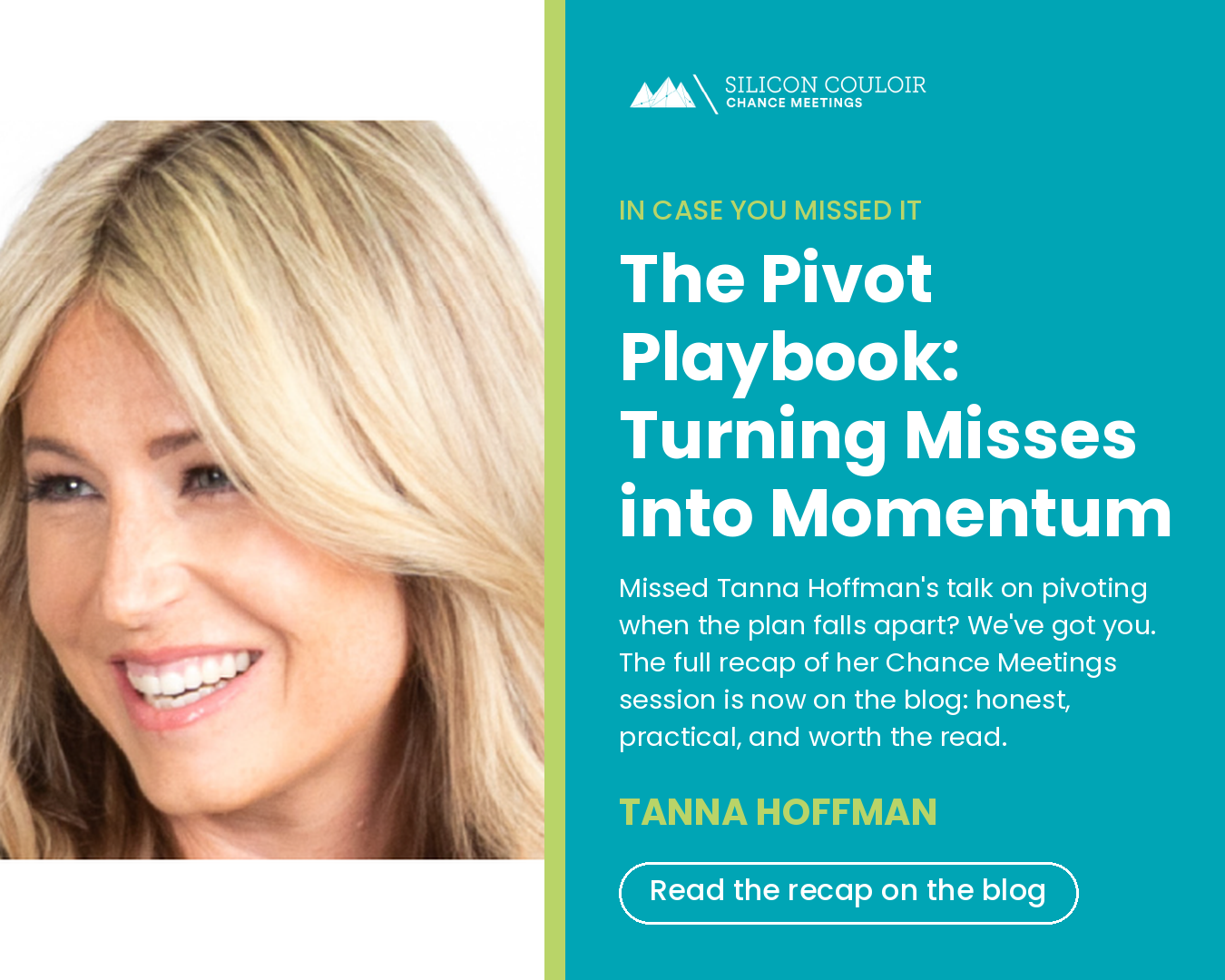 Reading the Terrain: Tana Hoffman Cook on Pivoting Without Losing Your Way