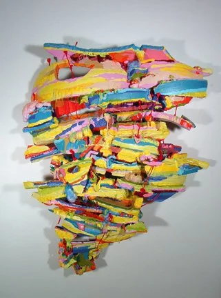 California Nowhere, 48 x 36 in, 2006, polystyrene, wood, acrylic