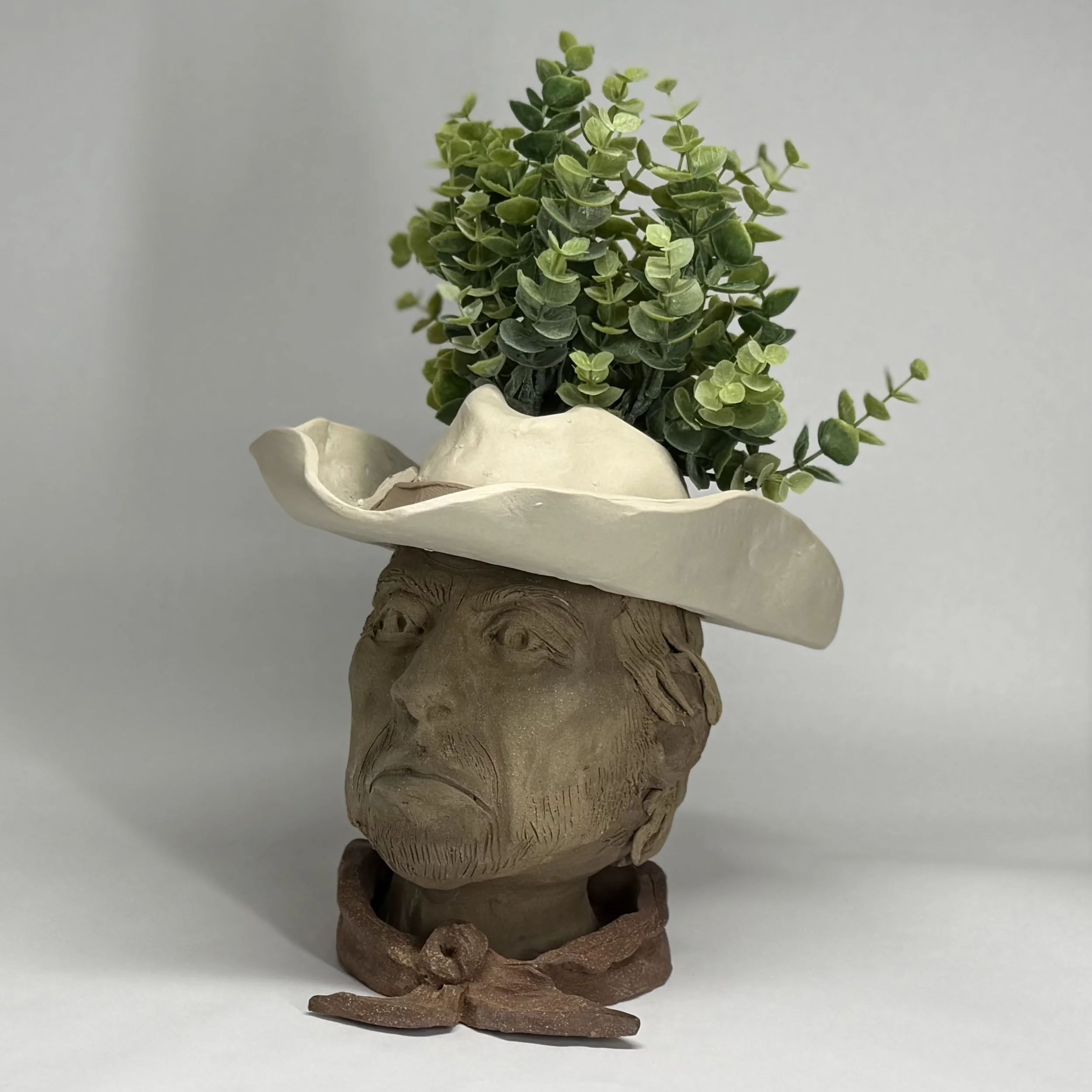 Dutton, 12 x 9 x 9in, 2026, ceramic