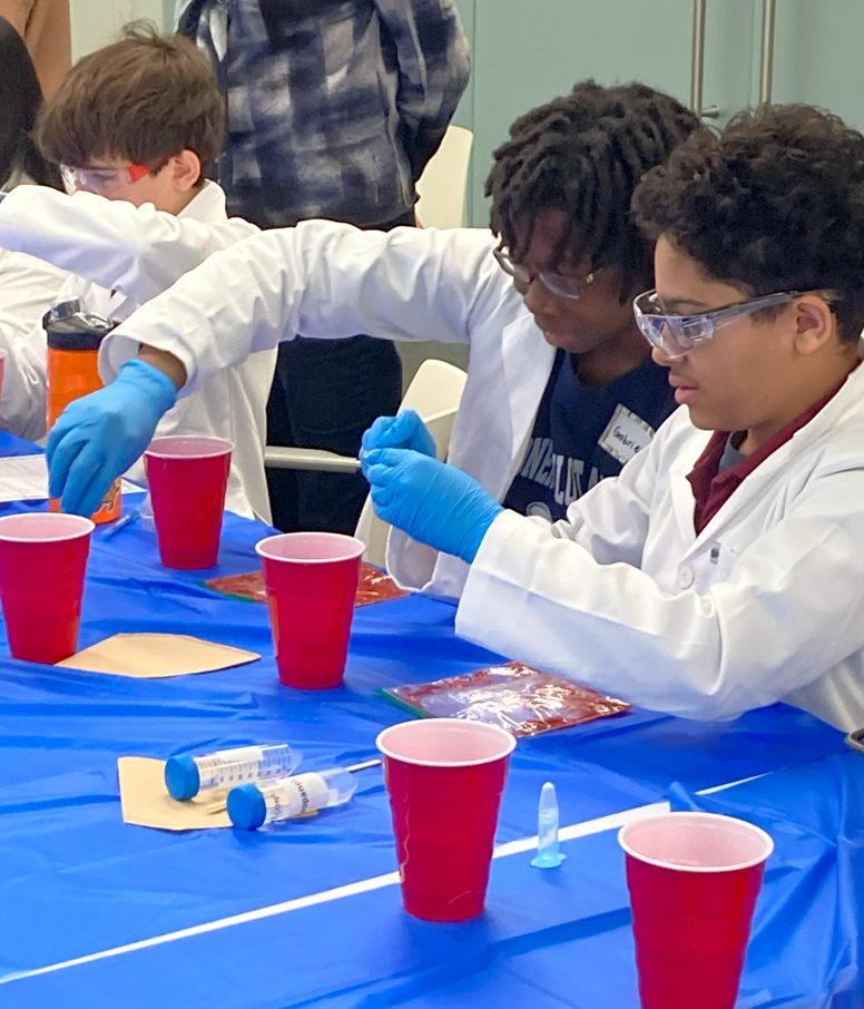 Intellia Therapeutics hosts BPS 6th graders to learn about biotech jobs