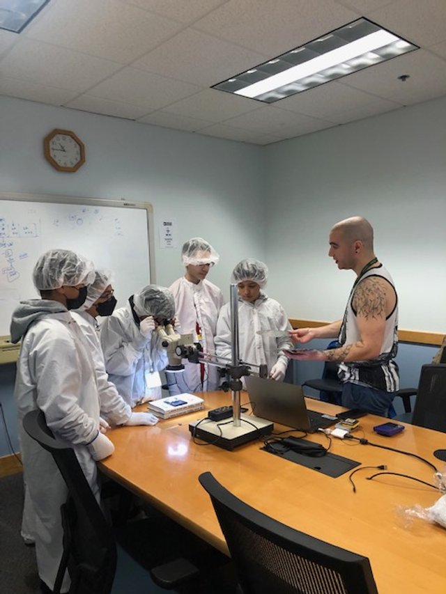 Analog Devices hosts students from Lowell’s Stoklosa Middle School
