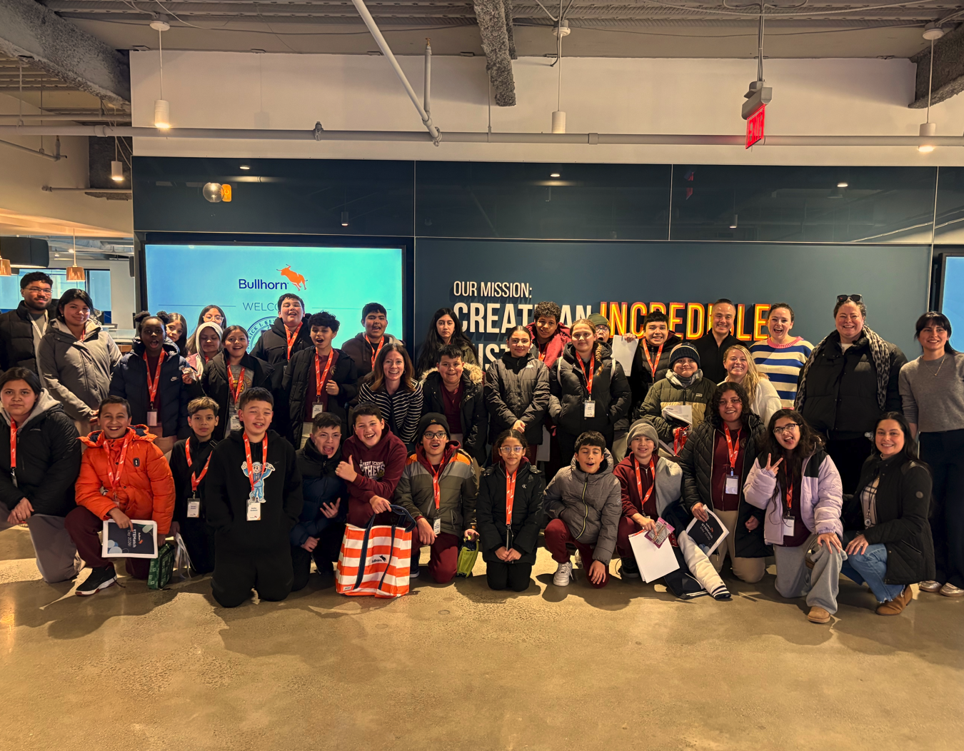 Bullhorn Software holds Career Day for East Boston students