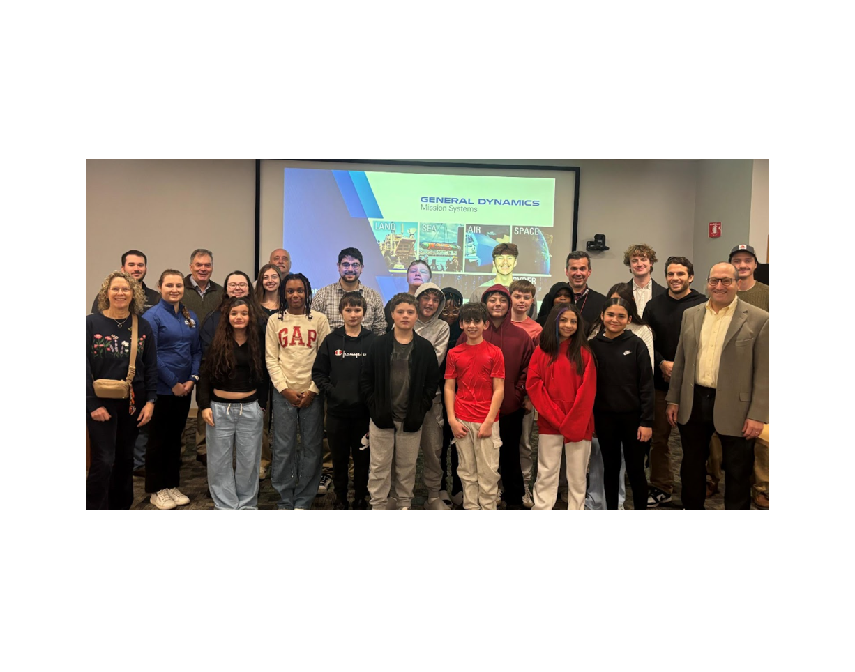 Pittsfield students visit General Dynamics to learn about STEM jobs