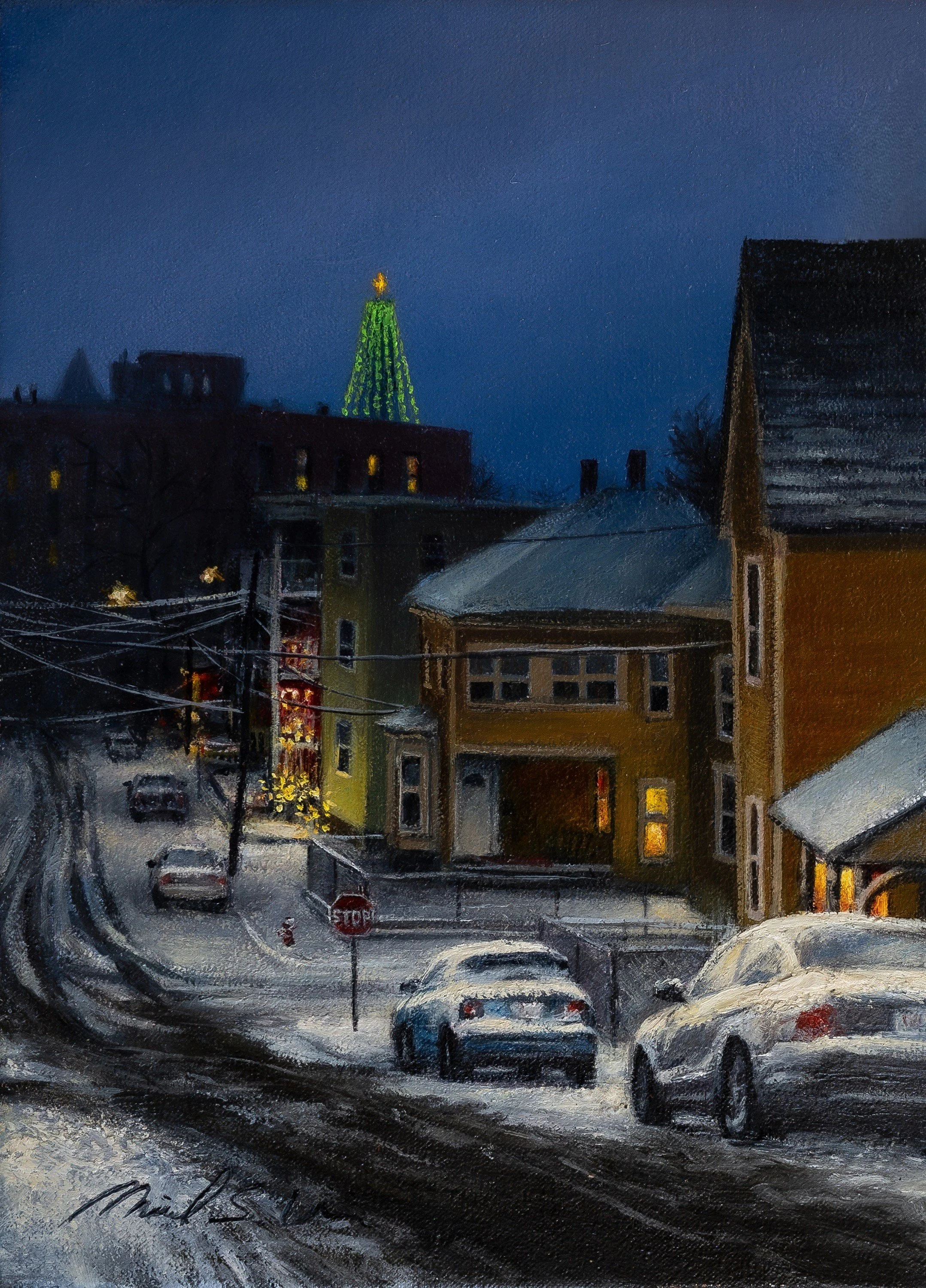 Wannalancit Christmas tree No.2, 2026 oil_on_linen 12X09