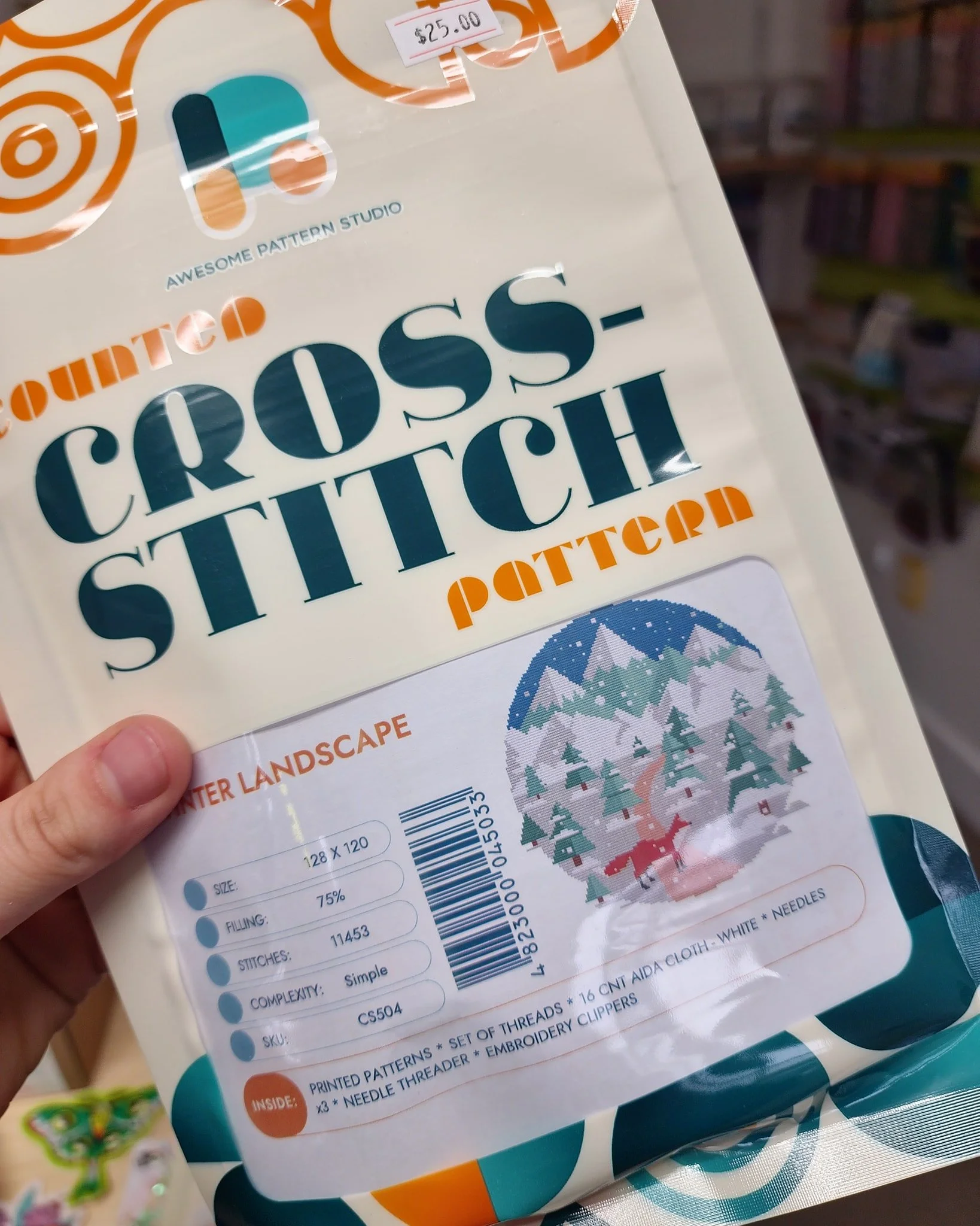 You askes, we answered! We've got some new counted cross stitch patterns in, some wintery, some floral, and an adorable New Hampshire poster graphic!