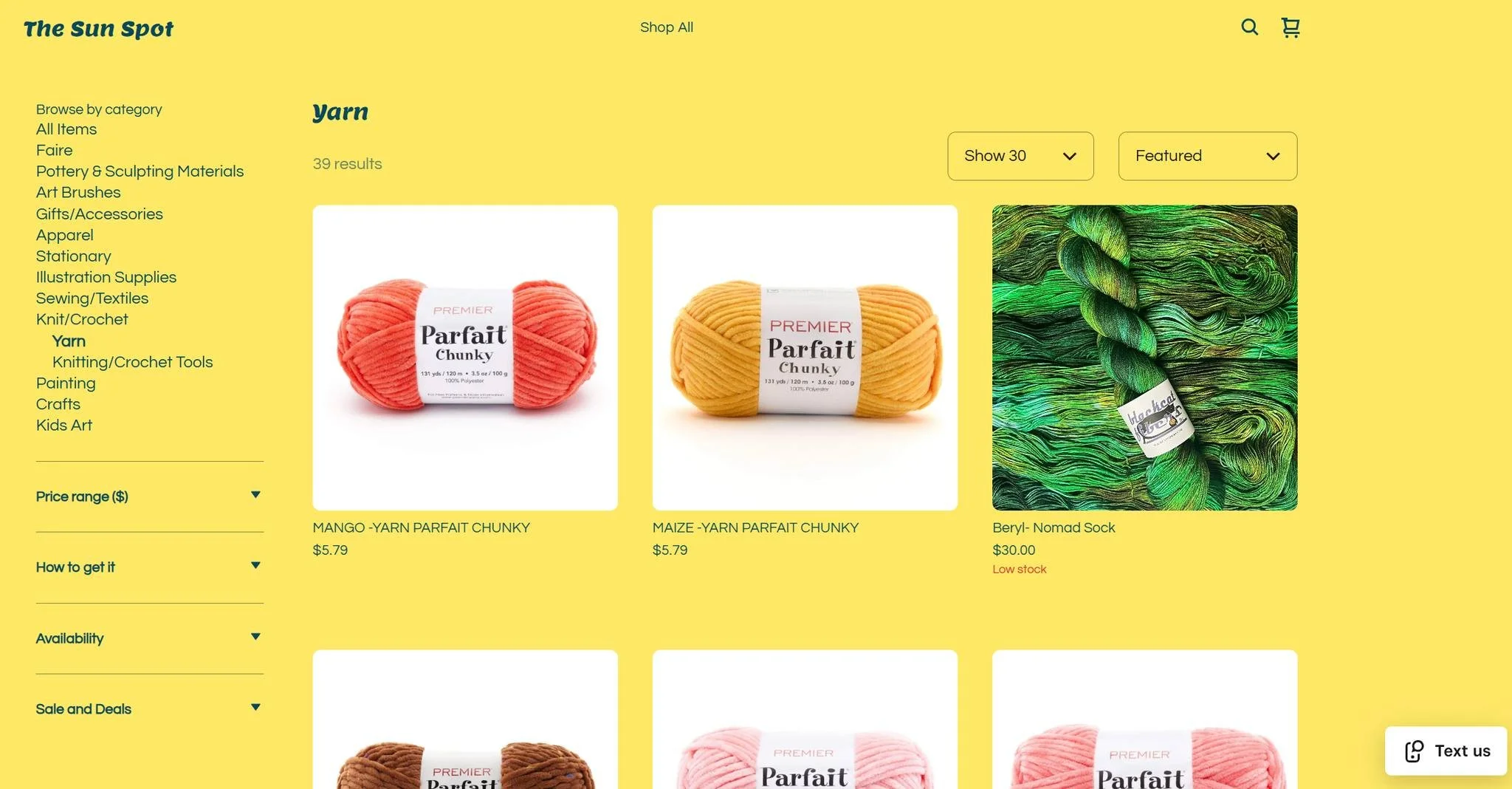 Exciting news everyone...

OUR ONLINE STORE IS OFFICIALLY UP AND RUNNING! 🎉🎉🎉

Your purchase will be available to either pick up in store, or can be shipped! All orders over $50 will be eligible for free shipping. We will continue to add new inven