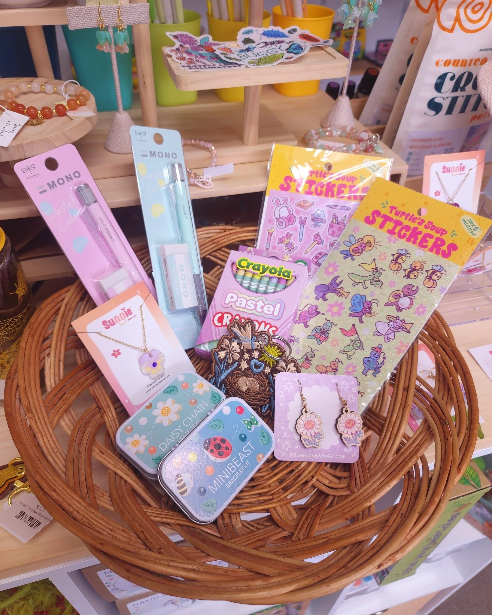 We'll be closed this Easter Sunday, so be sure to swing by today or tomorrow to pick up any last easter goodies you may need! We've got tons of fun gifts for kids, and lots of nice jewelry and trinkets if youre in the mood to treat yourself 🐰 

Happ