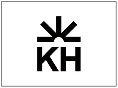 Logo met een ster en de letters 'KH'