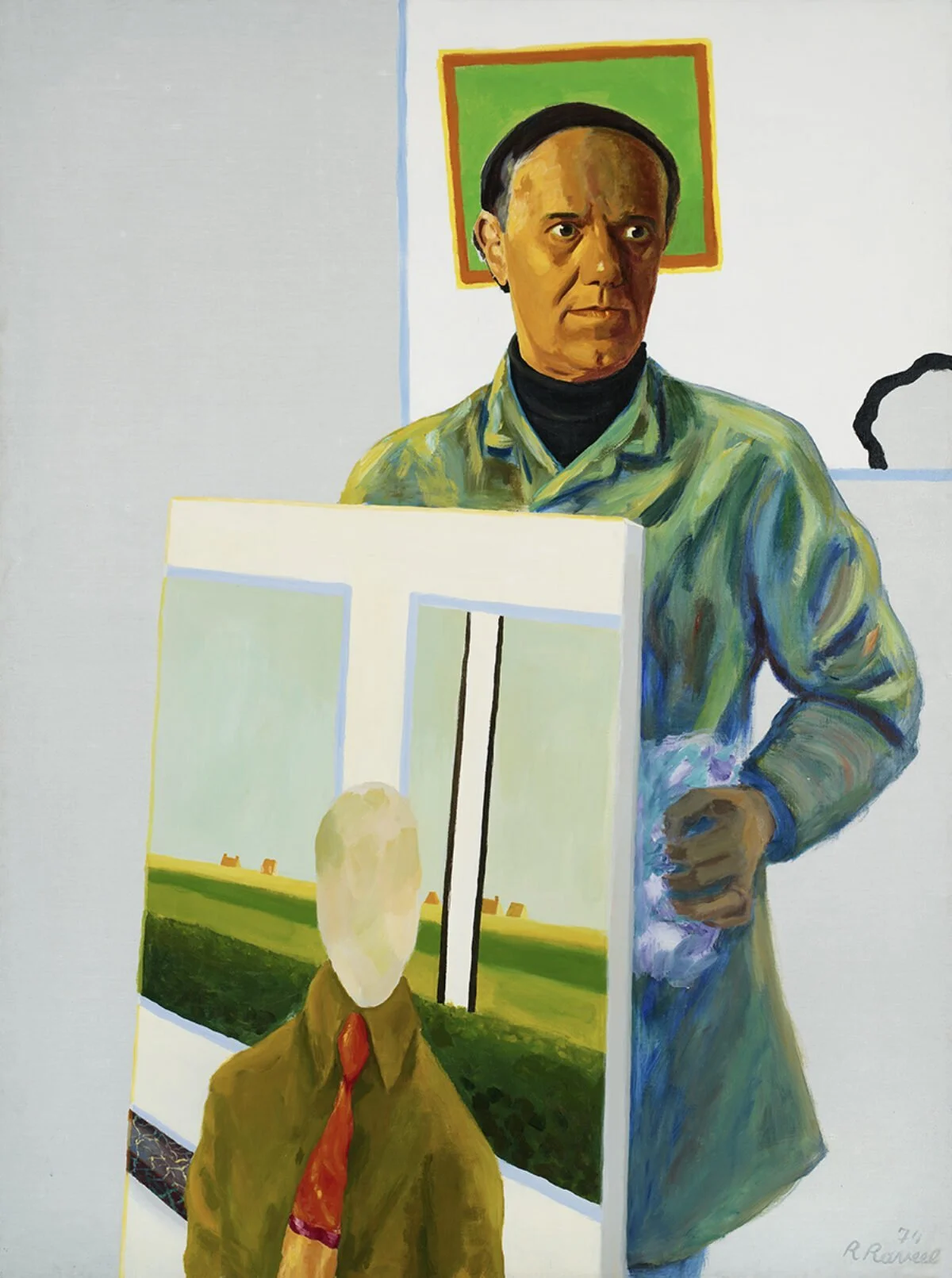 Walk like Roger Raveel