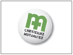 Logo met groene letter 'm' en de tekst 'Christelijke Mutualiteit' eronder.