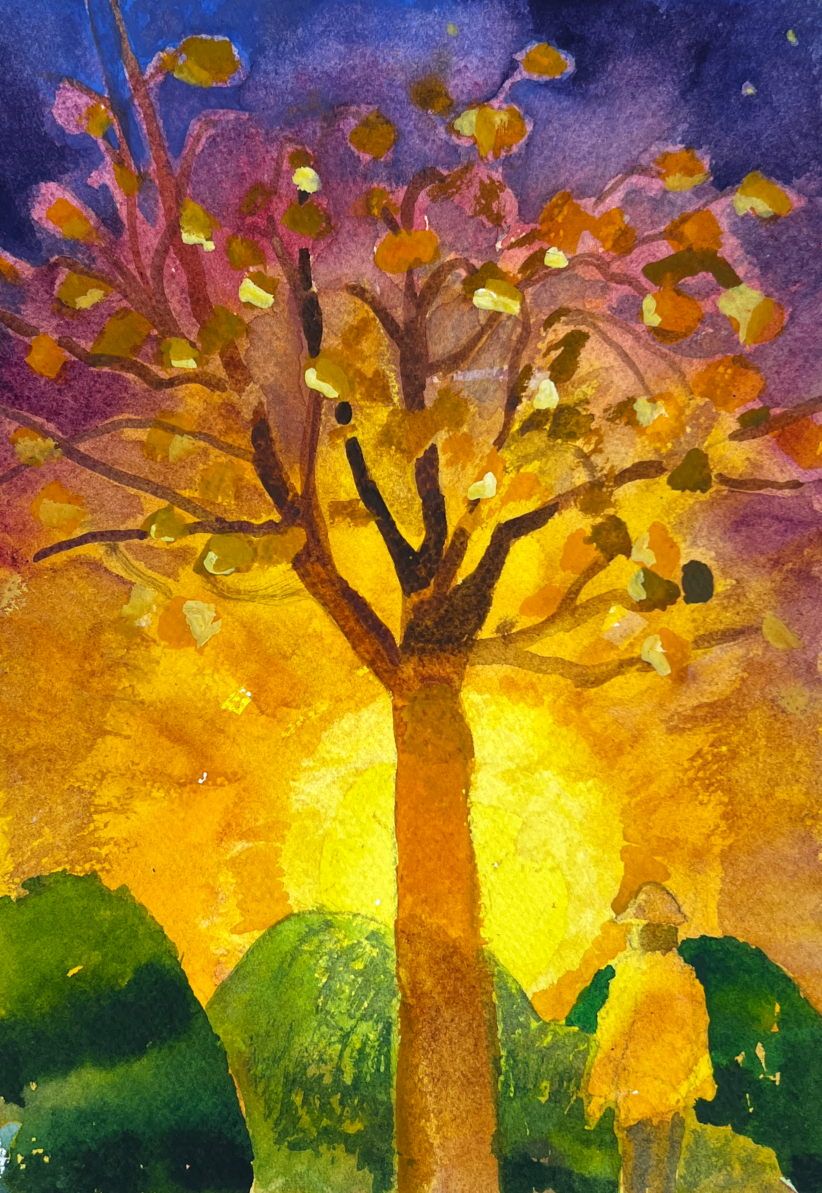 ‘Chemin des Randonneurs’ - Giclee Print