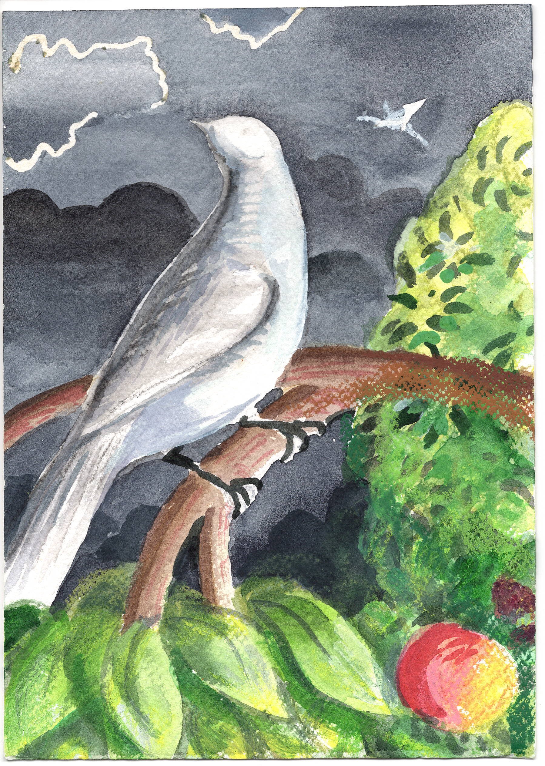 migrating crane