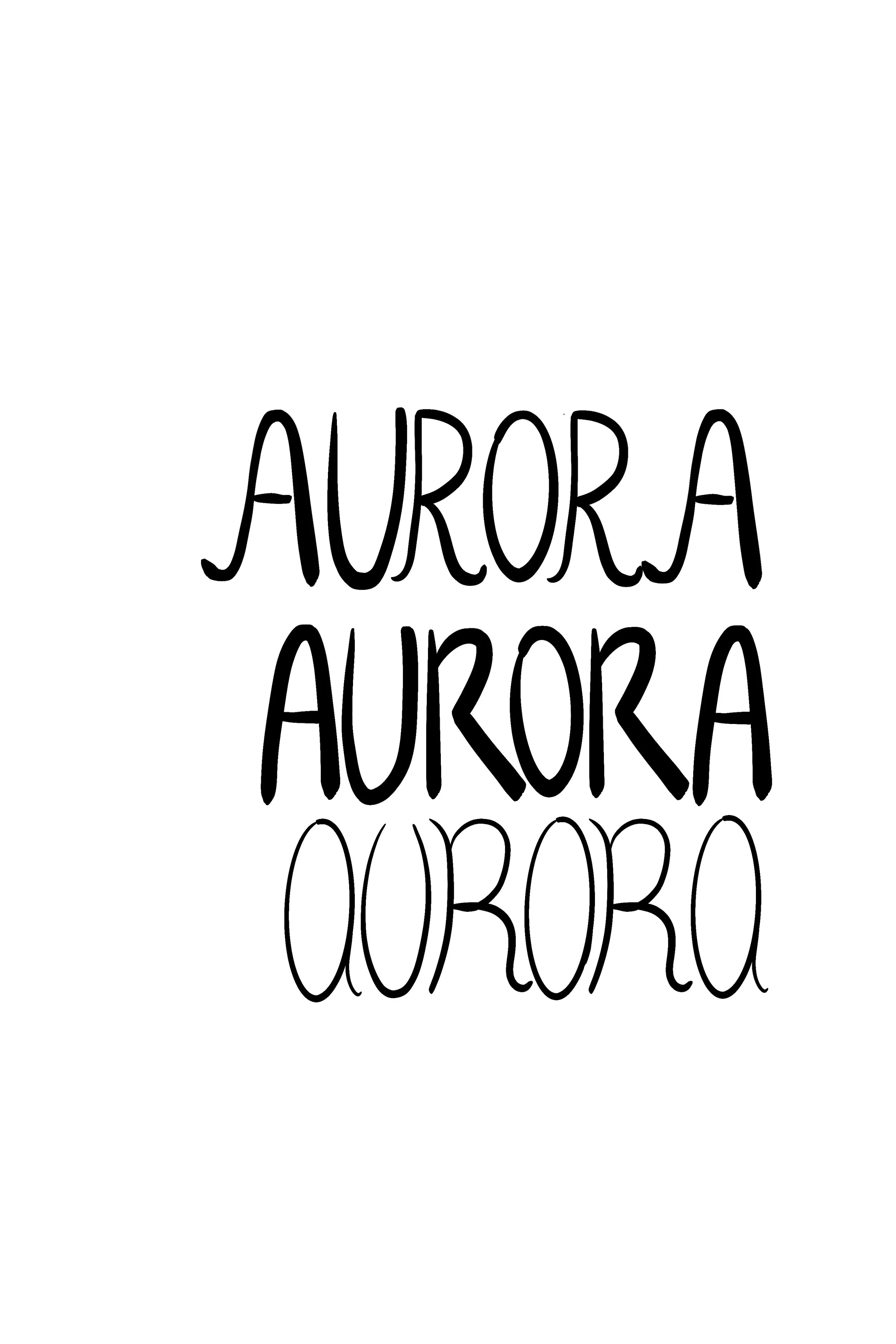 Hand Lettering Sketches