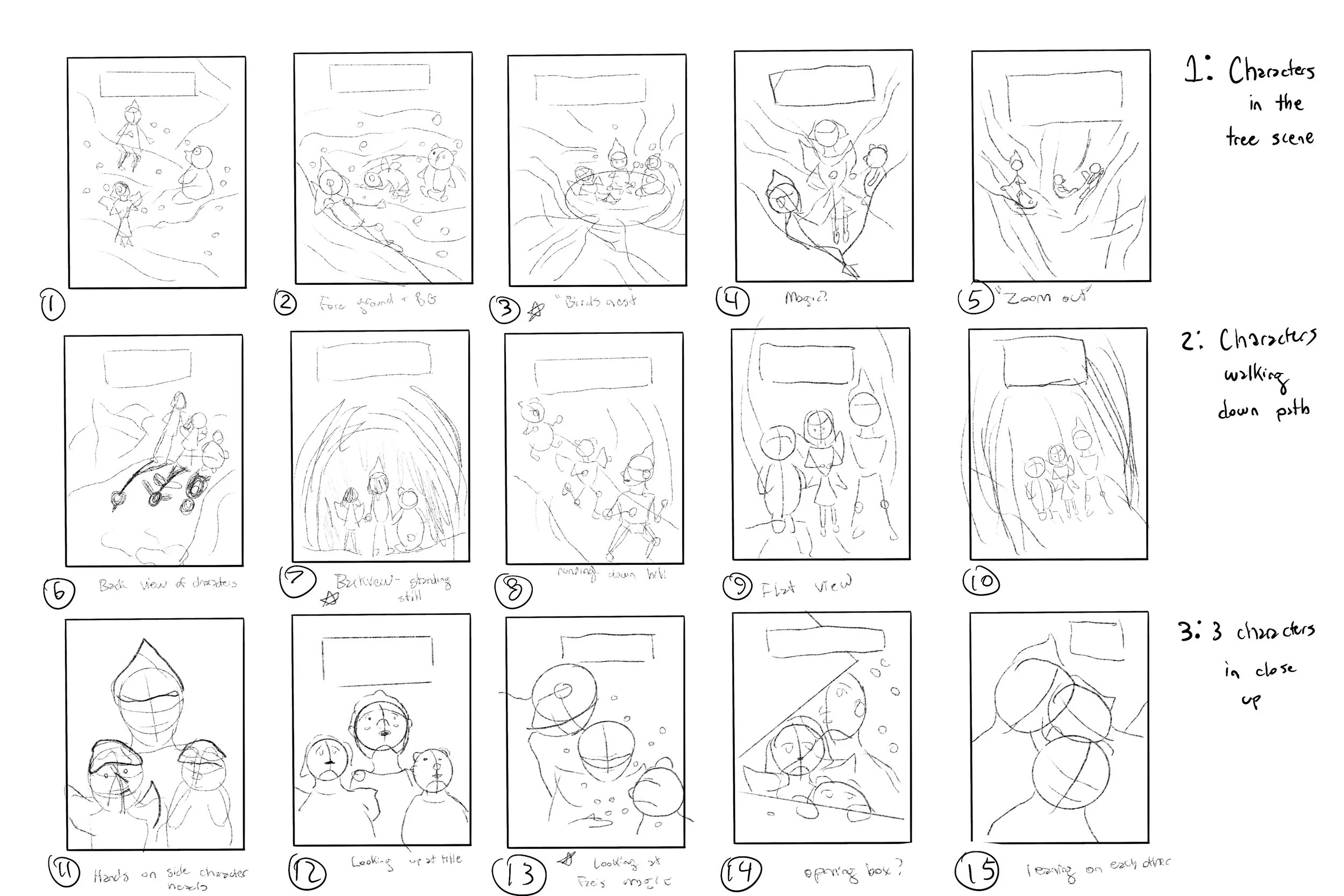 Thumbnail Sketches