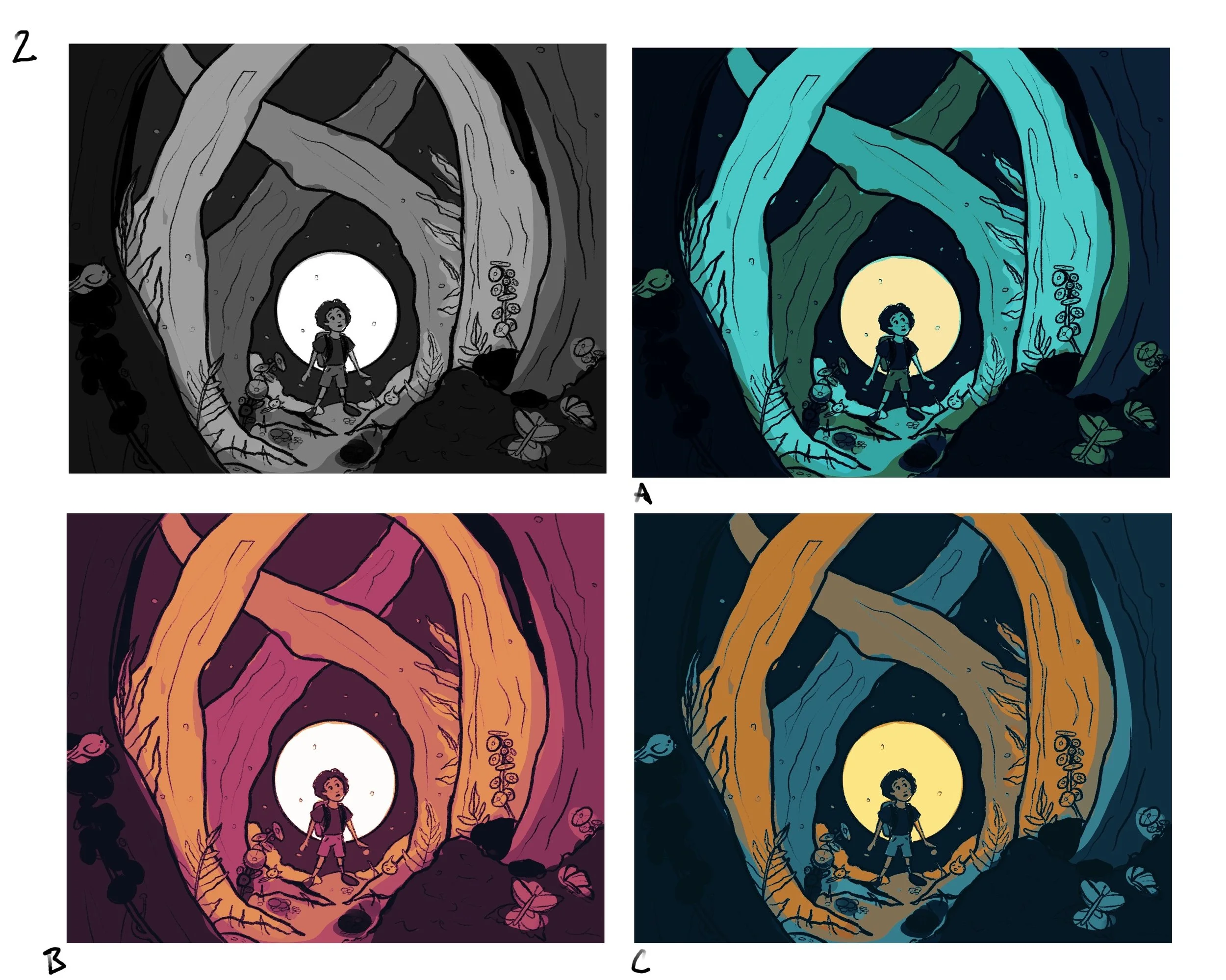 Value/ Color Sketches 2