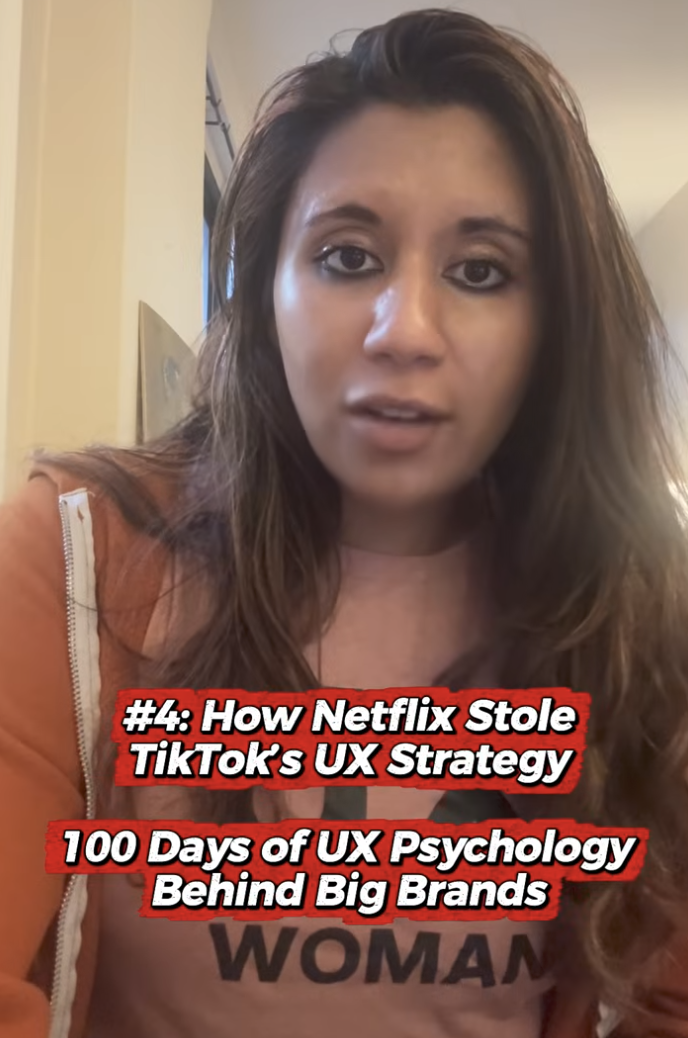 UX #4: How Netflix “stole” Tiktok’s UX strategy