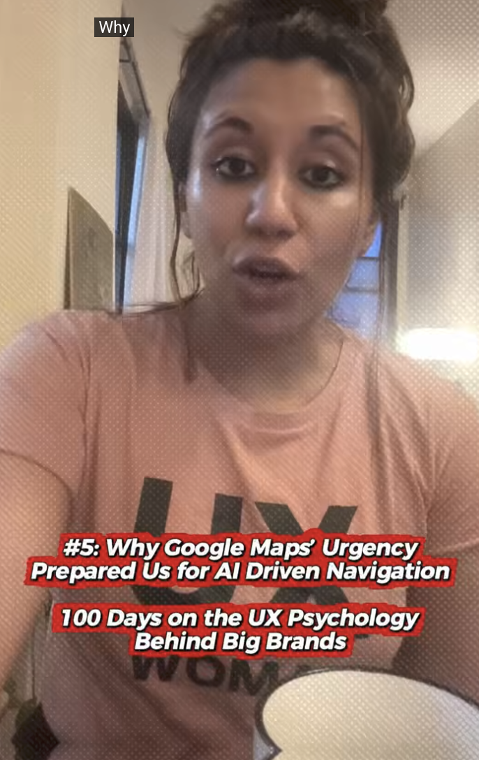 UX #5: Why Google Maps’ urgency prepared us for AI-driven navigation
