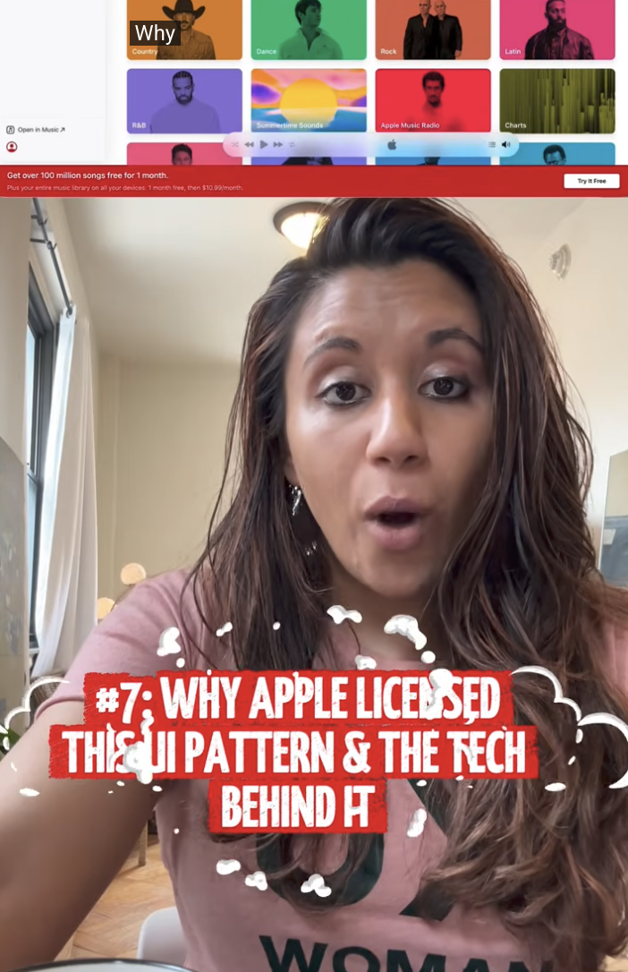 UX #7: Why Apple Licensed this UI Pattern &amp; The Tech Behind It