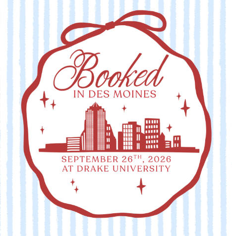Booked in Des Moines