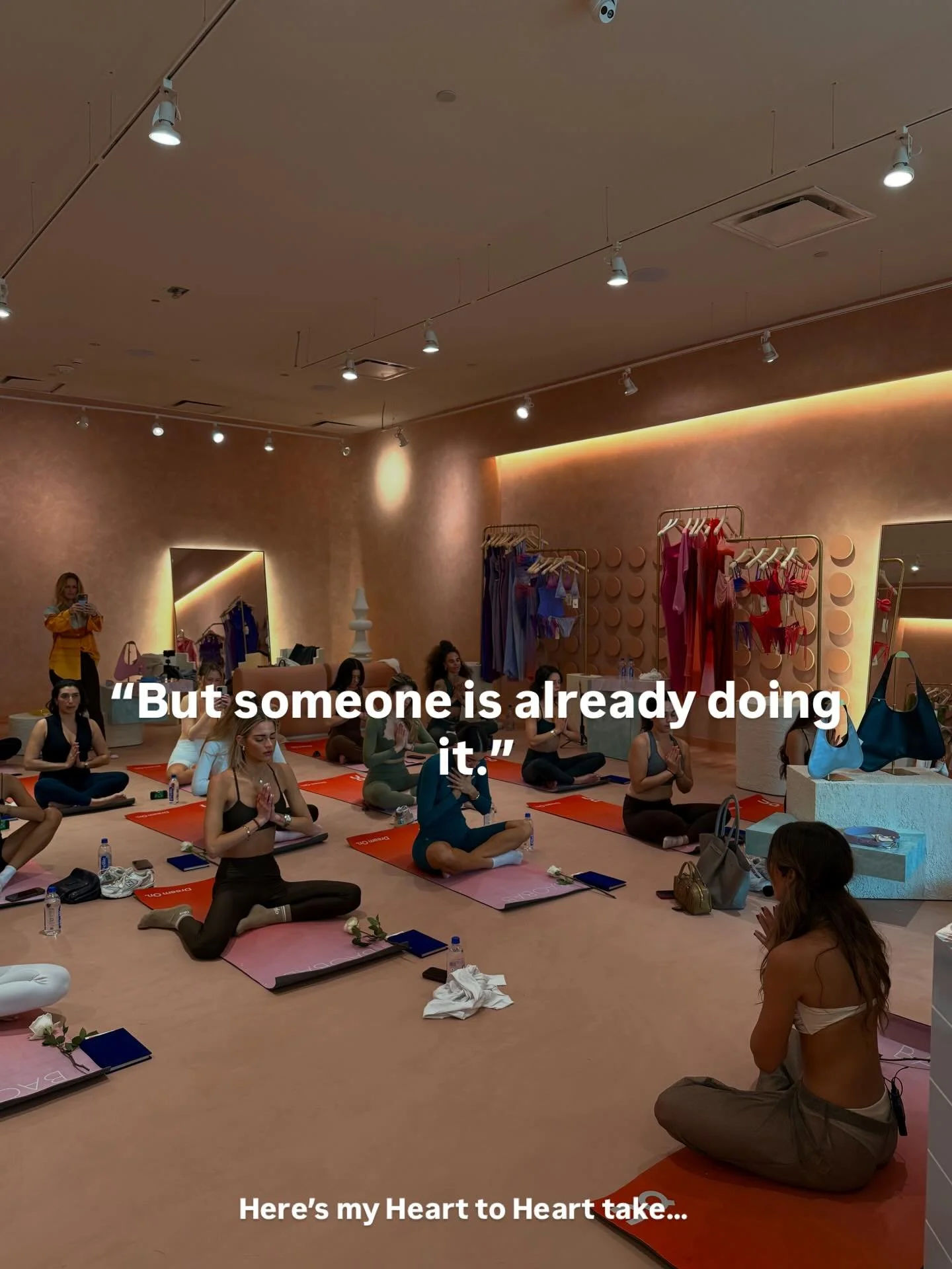 And no one is doing it as you would.

Other people&rsquo;s success doesn&rsquo;t compete with yours, it confirms there&rsquo;s room. There&rsquo;s a way. And your dream is possible. 

It&rsquo;s your turn to take up space.