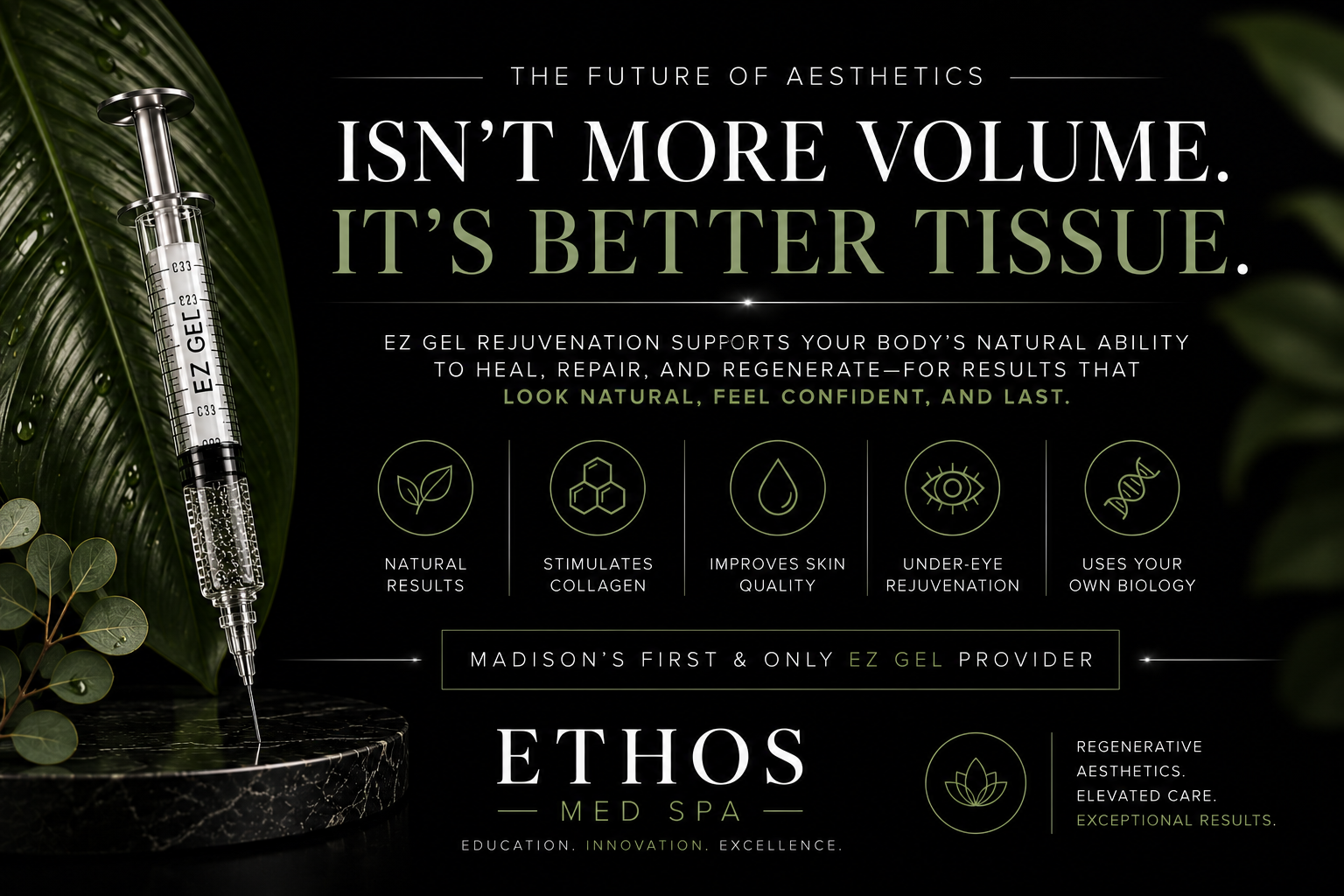 EZ Gel Rejuvenation: The Future of Regenerative Aesthetics Has Arrived in Madison