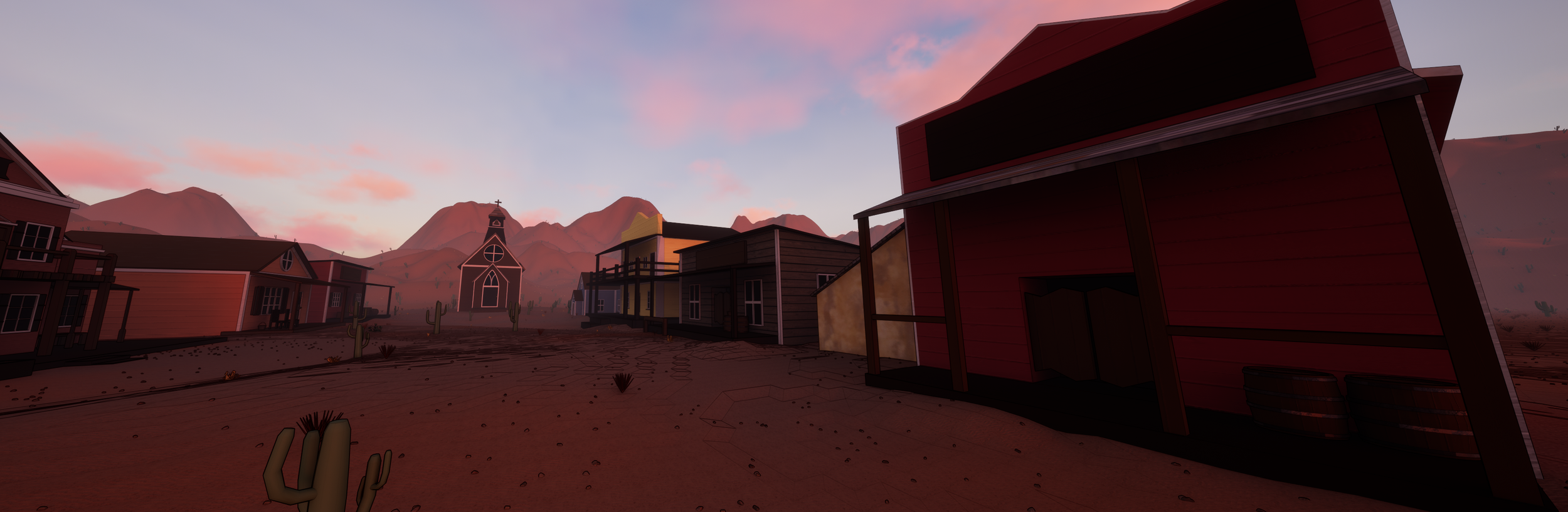 A digital environment modeled in Blender and simulated in Unreal Engine. All models built by me, all materials created by me with normals from Fab.com