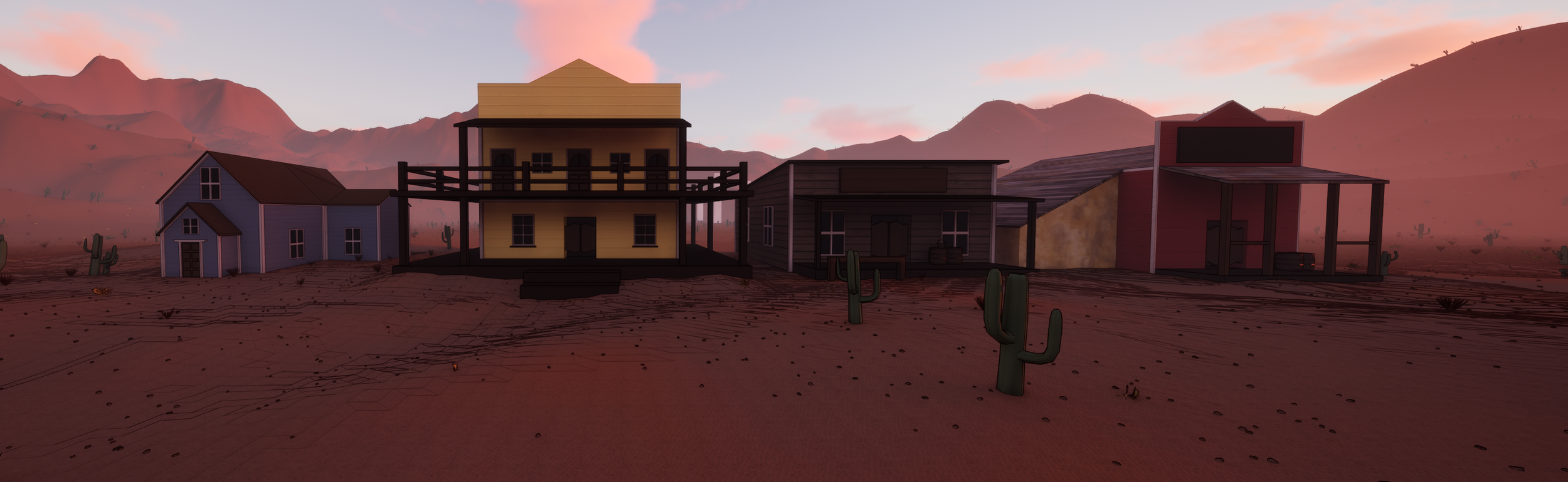 A digital environment modeled in Blender and simulated in Unreal Engine. All models built by me, all materials created by me with normals from Fab.com