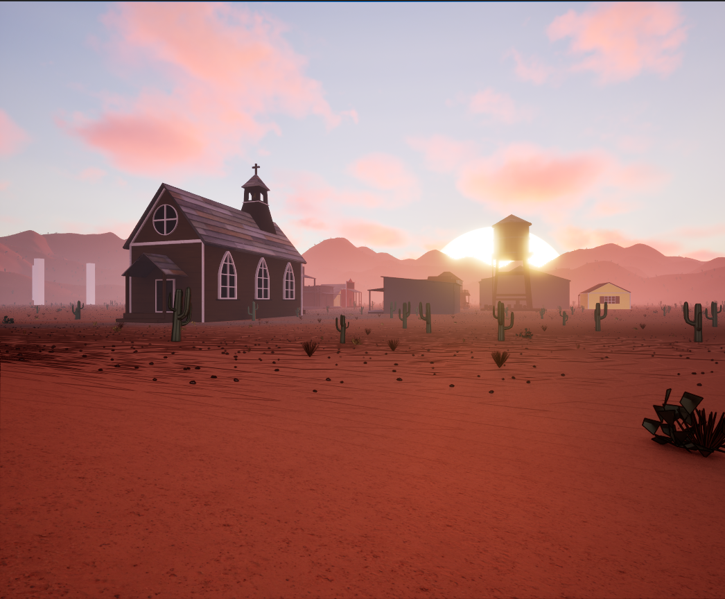 A digital environment modeled in Blender and simulated in Unreal Engine. All models built by me, all materials created by me with normals from Fab.com