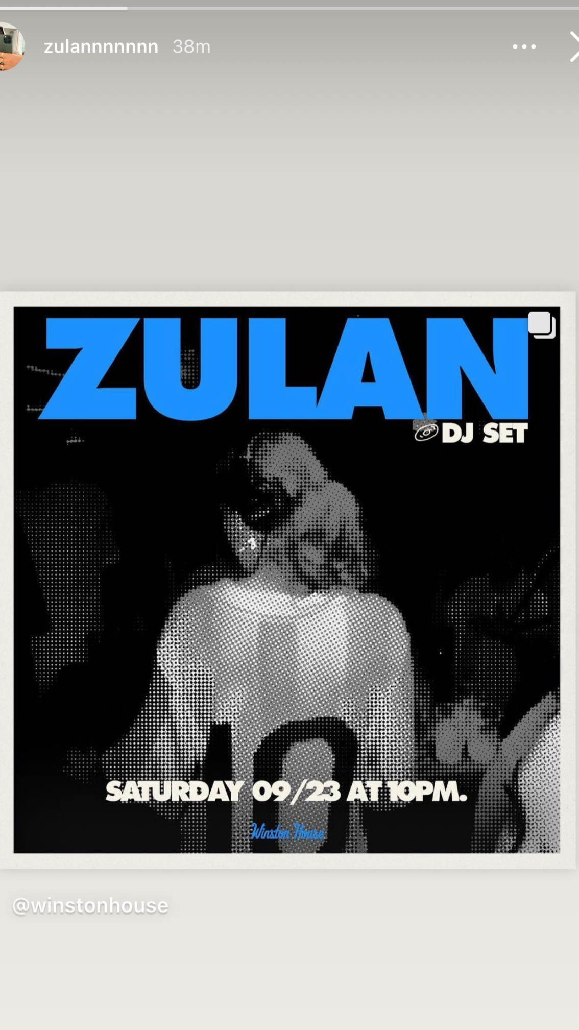 Zulan (DJ, 382K Followers) Marketing Her Events in FORTYTWO CO Product