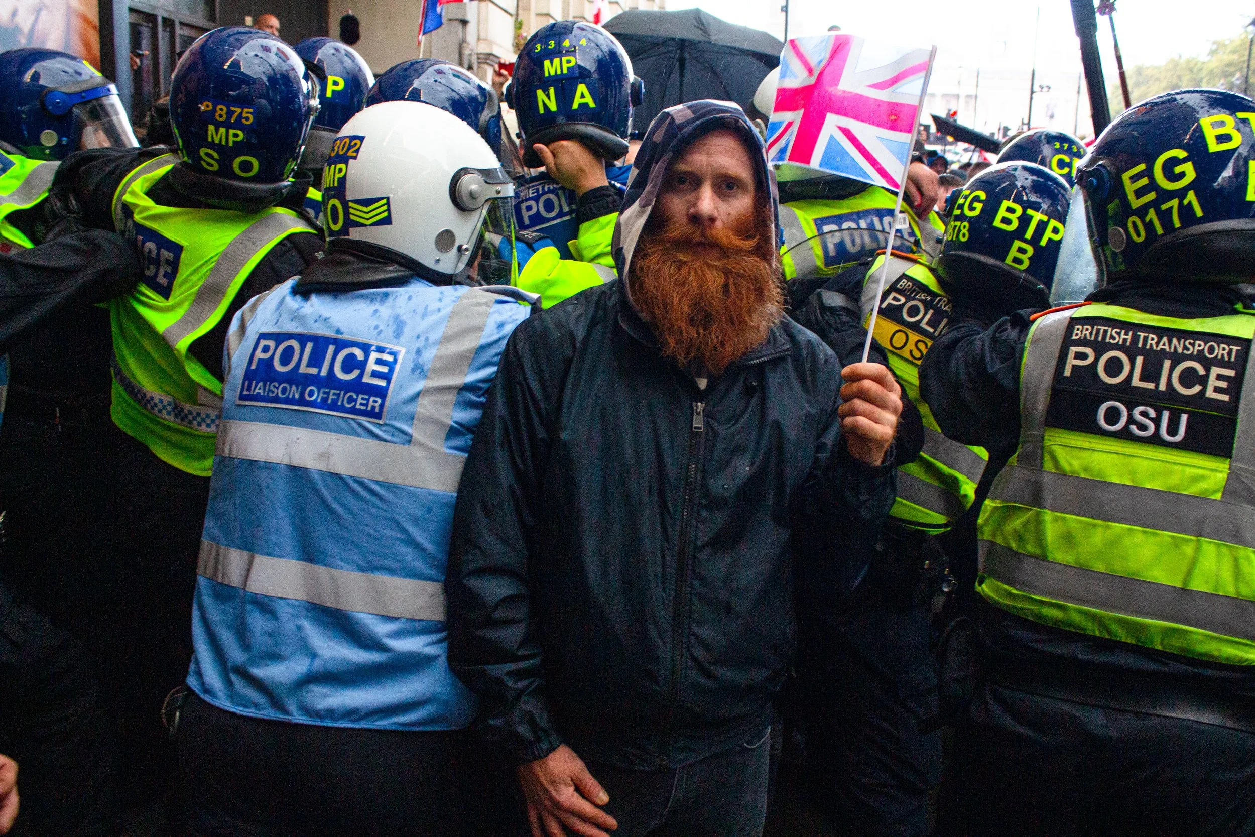 Member of the far-right.
