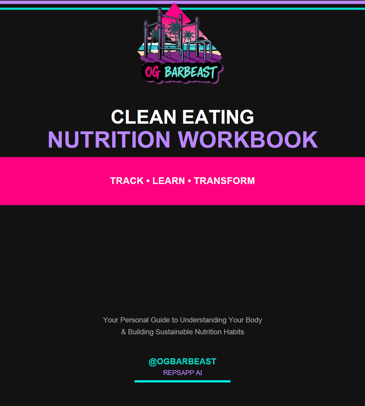 Clean Eating Workbook
