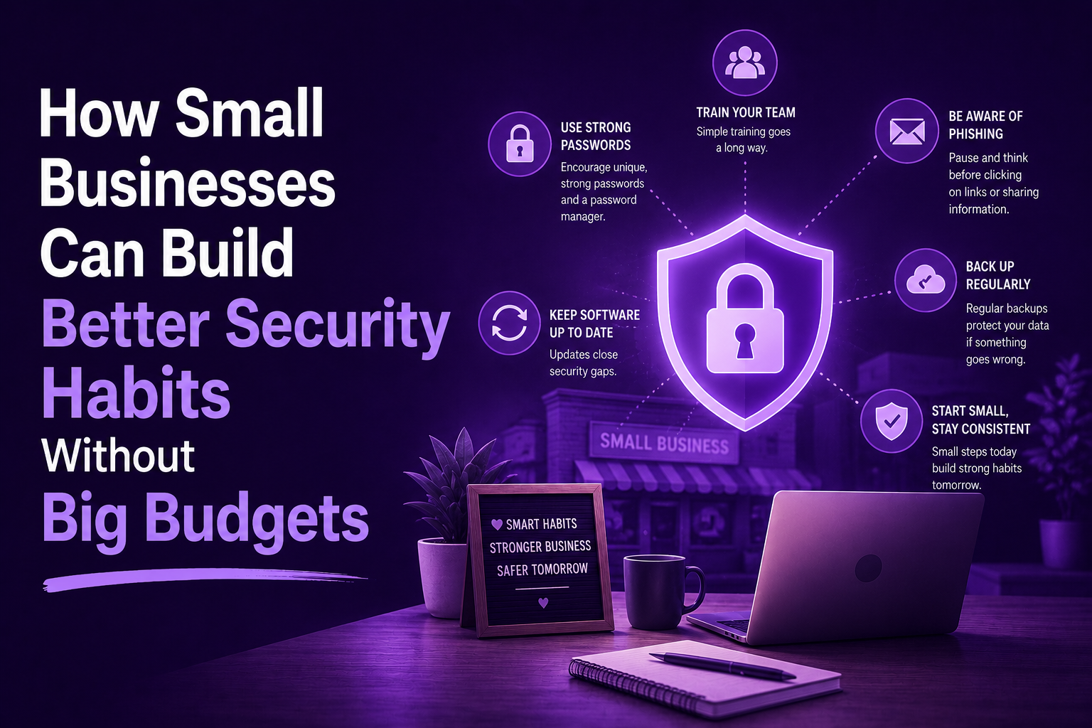 How Small Businesses Can Build Better Security Habits Without Big Budgets