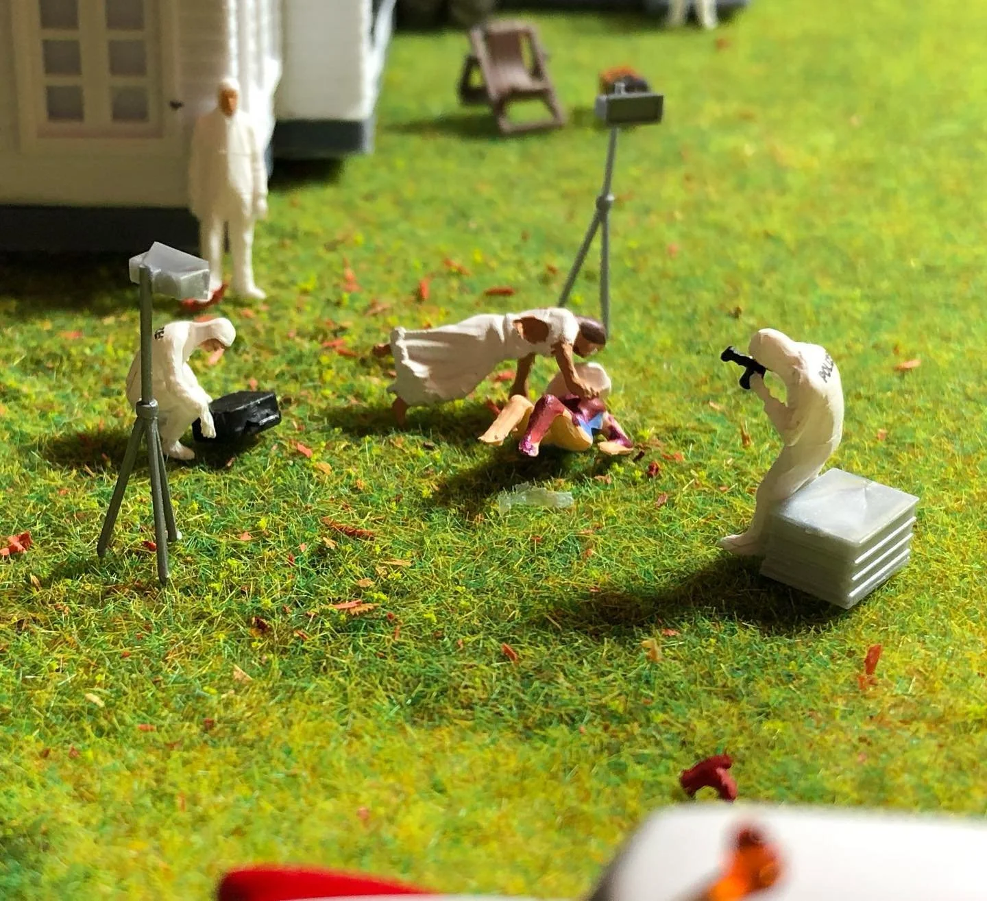 Spooky diorama creations