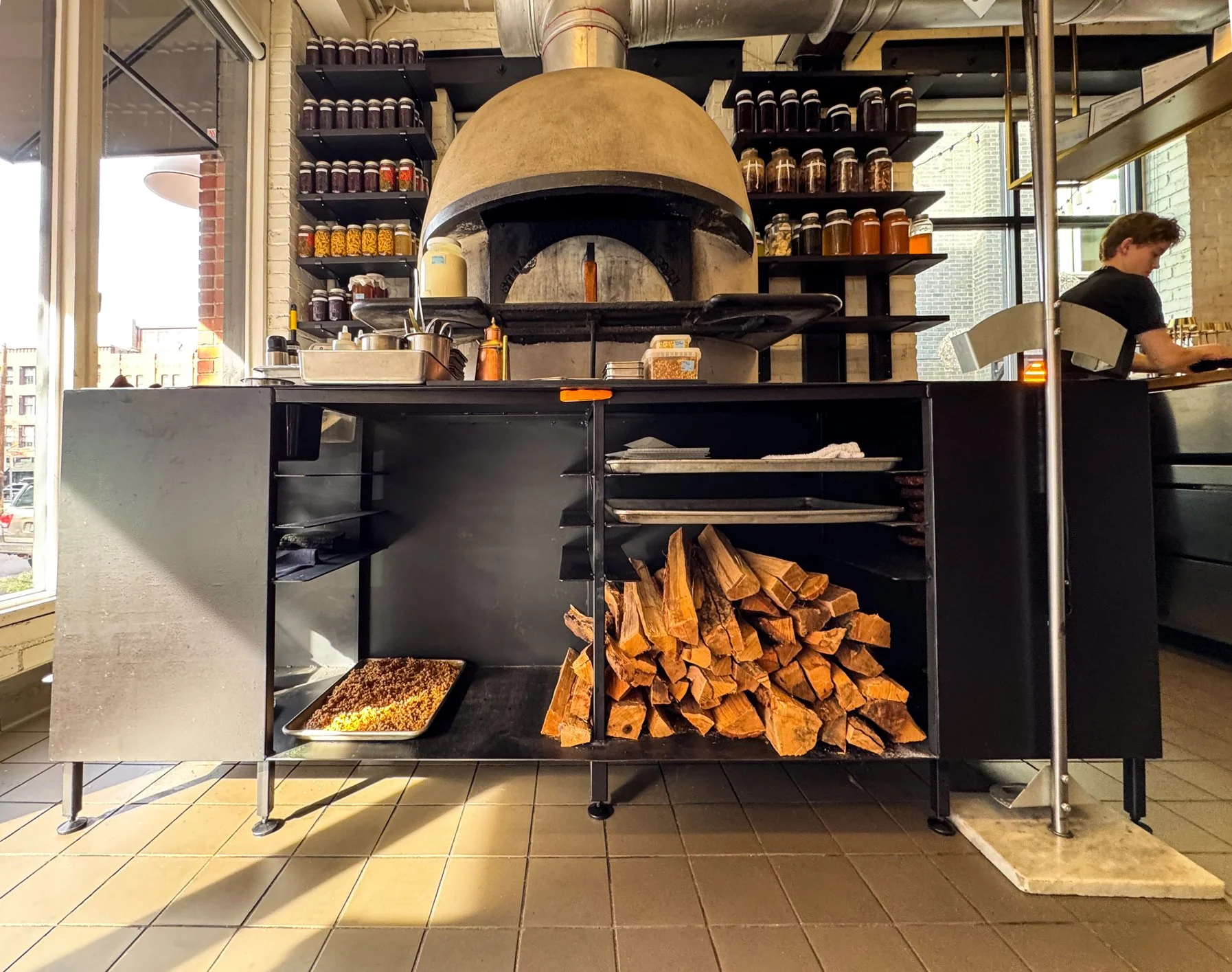 Kitchen workbench & storage