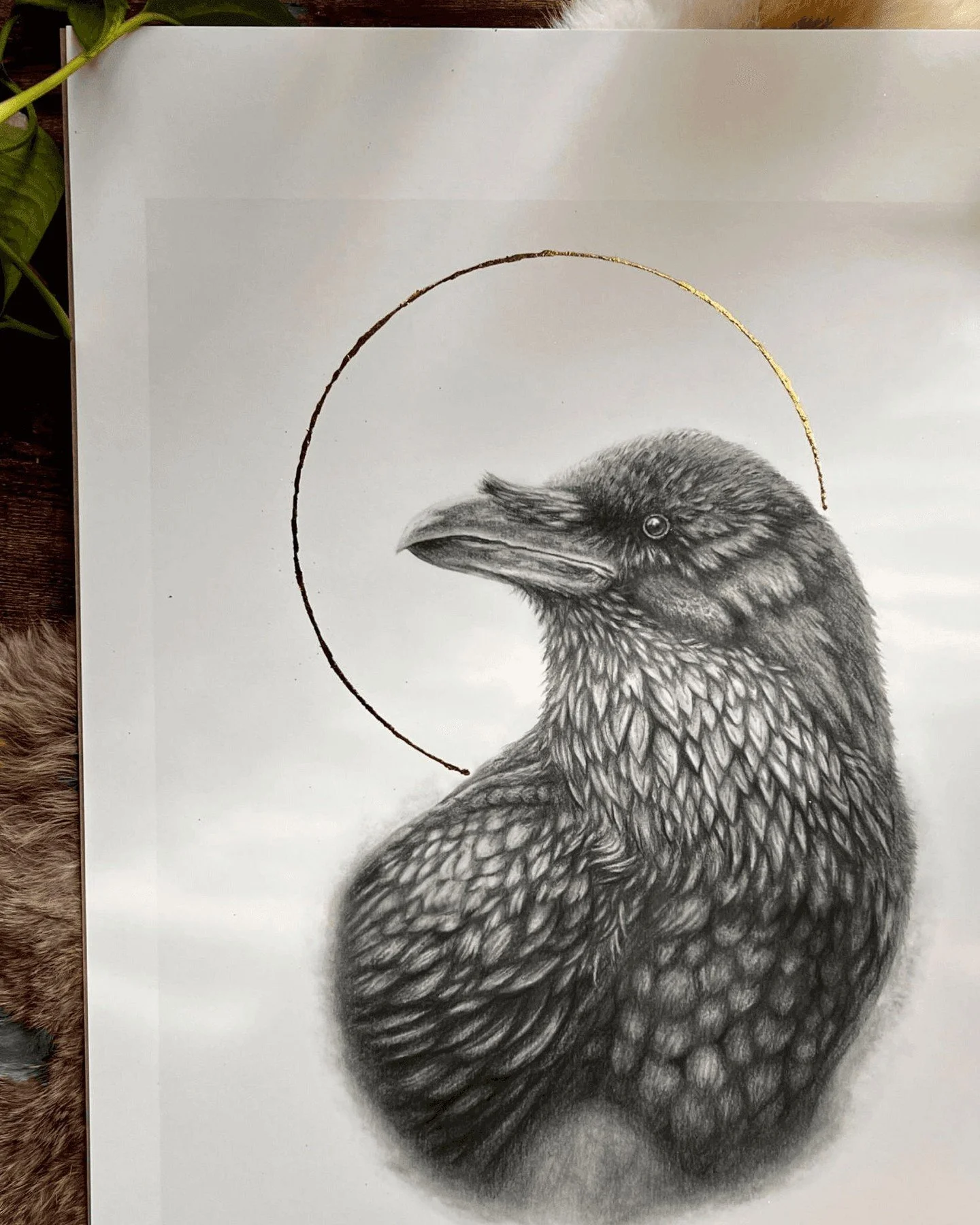 Like the Earth&rsquo;s seasons, creativity and art have a rhythm of their own. 

Some pieces emerge with ease, arriving conceptualized and complete before I even realize it, while others require patience, discipline, and time. 

This raven was the la