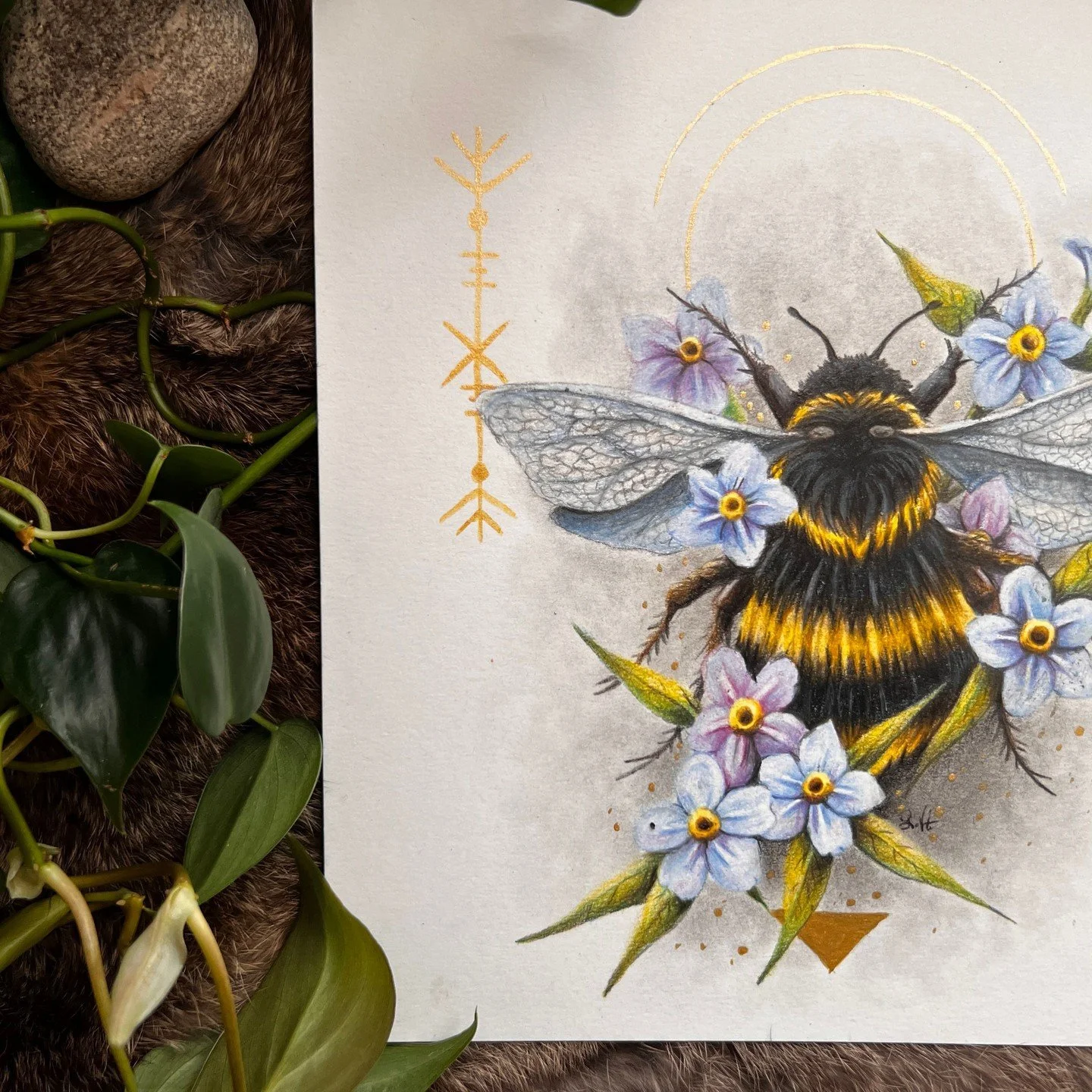 48 hours left until this little bumblebee finds its new home. 🐝💜 

I&rsquo;ll be reaching out to the selected person by email this Friday, May 1st.
If I don&rsquo;t hear back within 72 hours, I&rsquo;ll gently pass it along to another subscriber.

