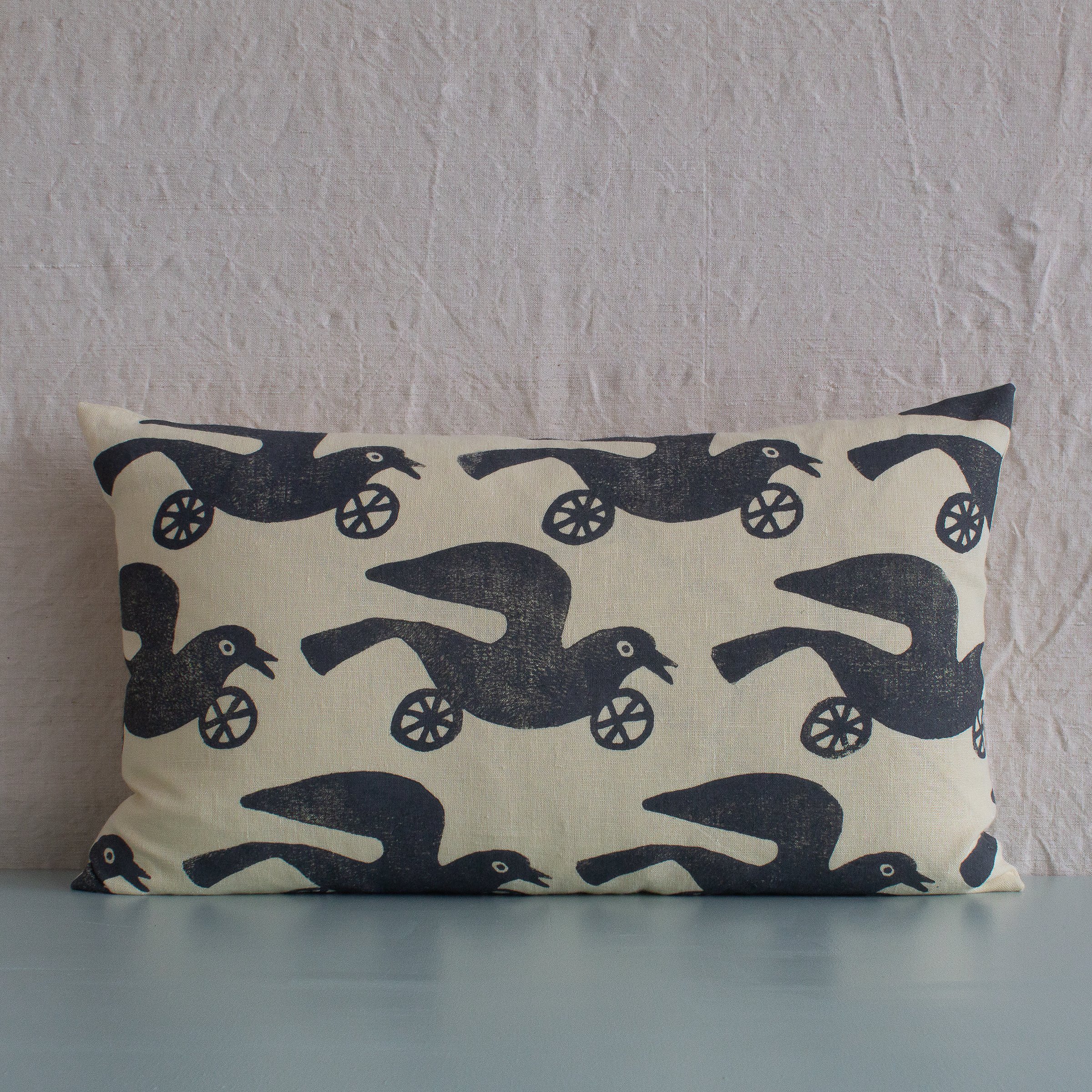 Wheeling Dove Lumbar Pillow
