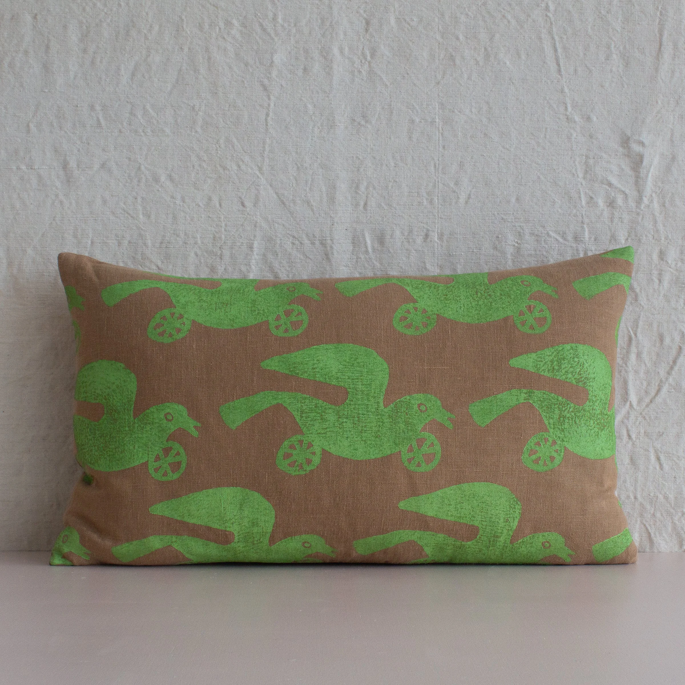 Wheeling Dove Lumbar Pillow