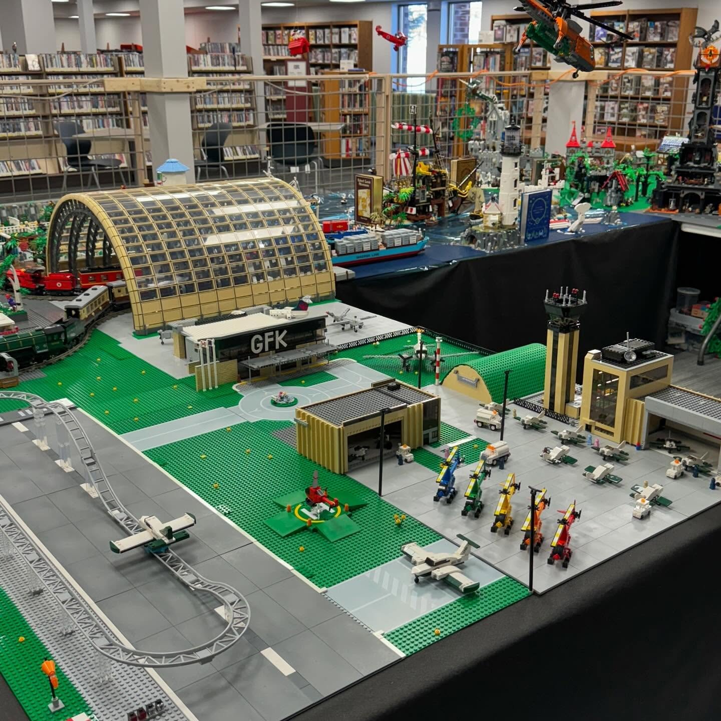 biblically accurate grand forks as seen at the grand forks library, brought to you by the grand forks lego users group. I speak for us all when I say thanks, guys.