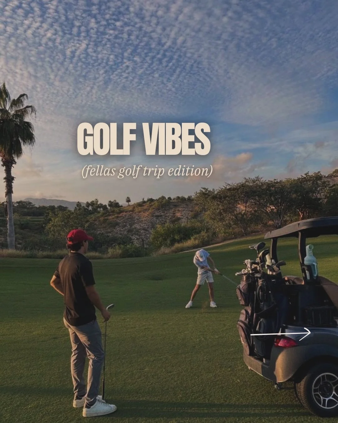 Manifesting your ideal golf trip for you this year

#golfvibes #golftrip #golﬂife #golf