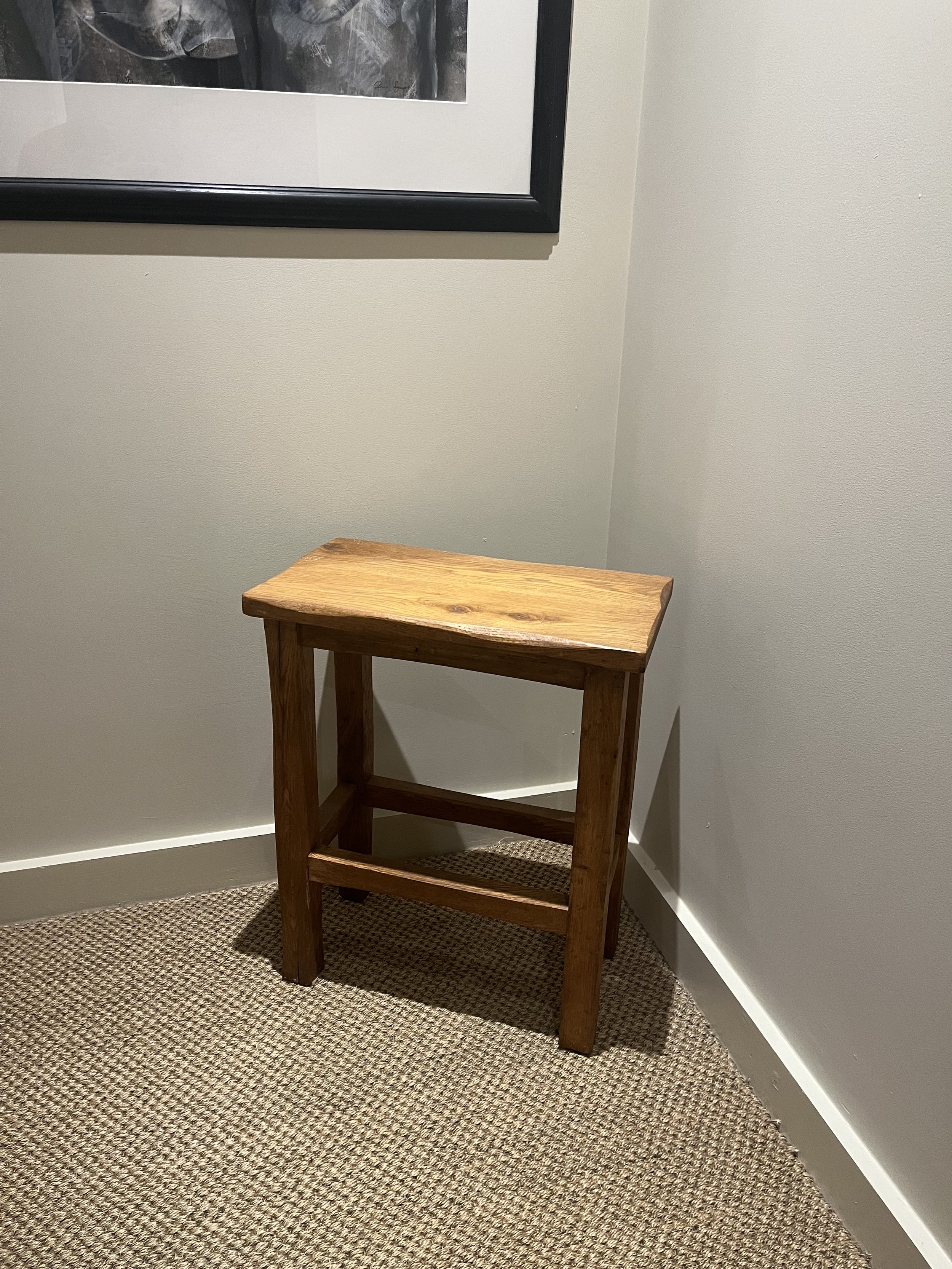 Light Oak Stool