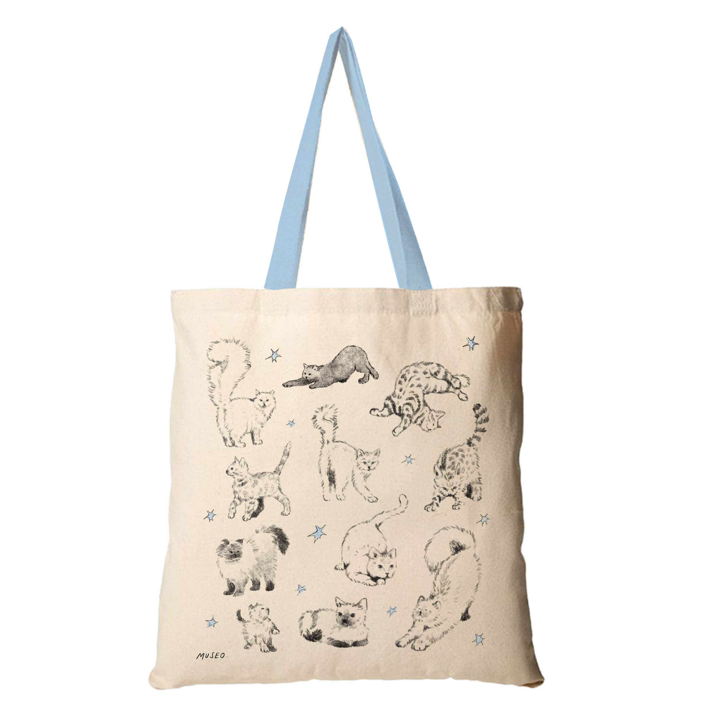 Tote bag Gatos