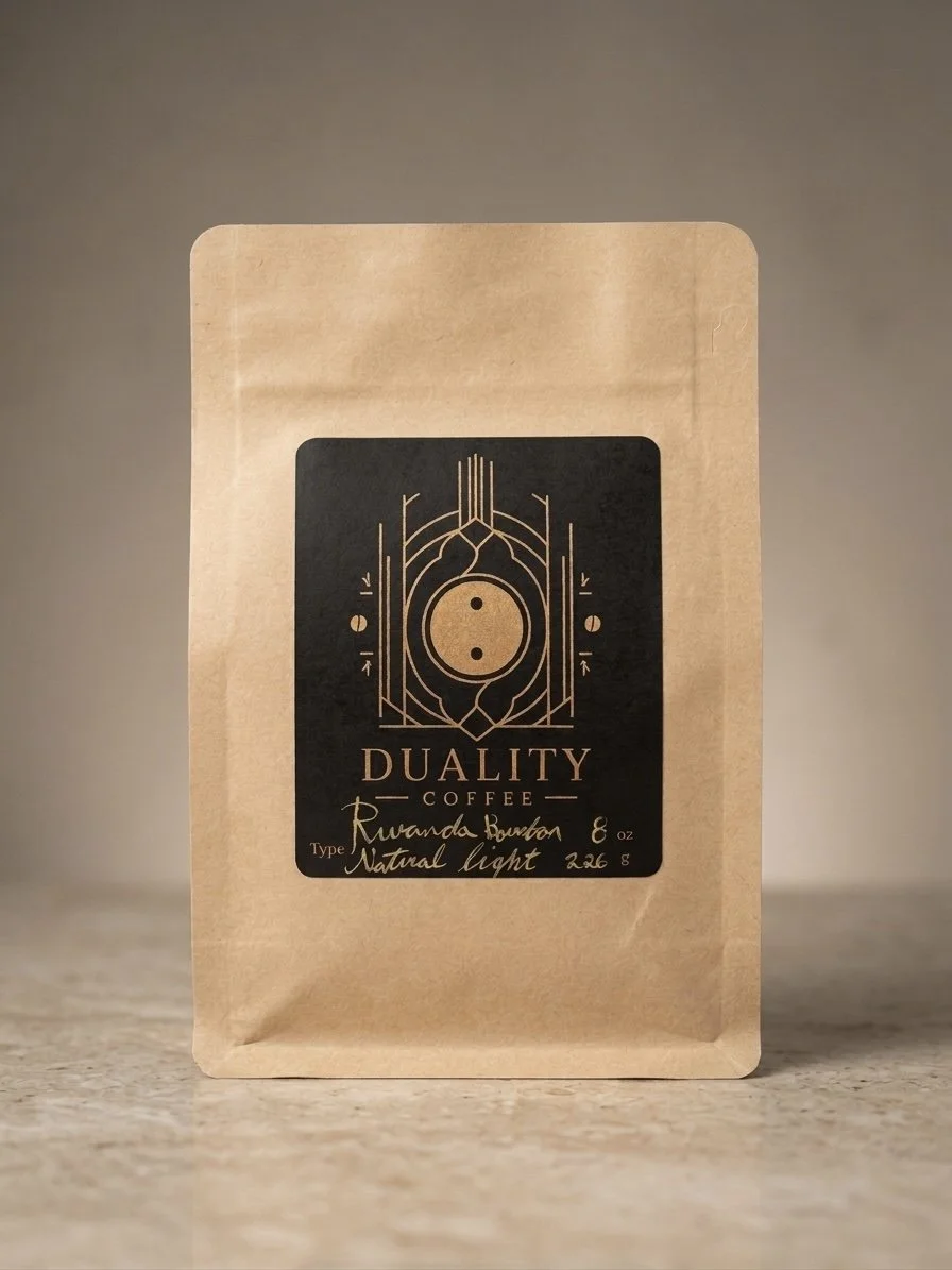 Rwanda Bourbon - Natural Organic 8oz bag