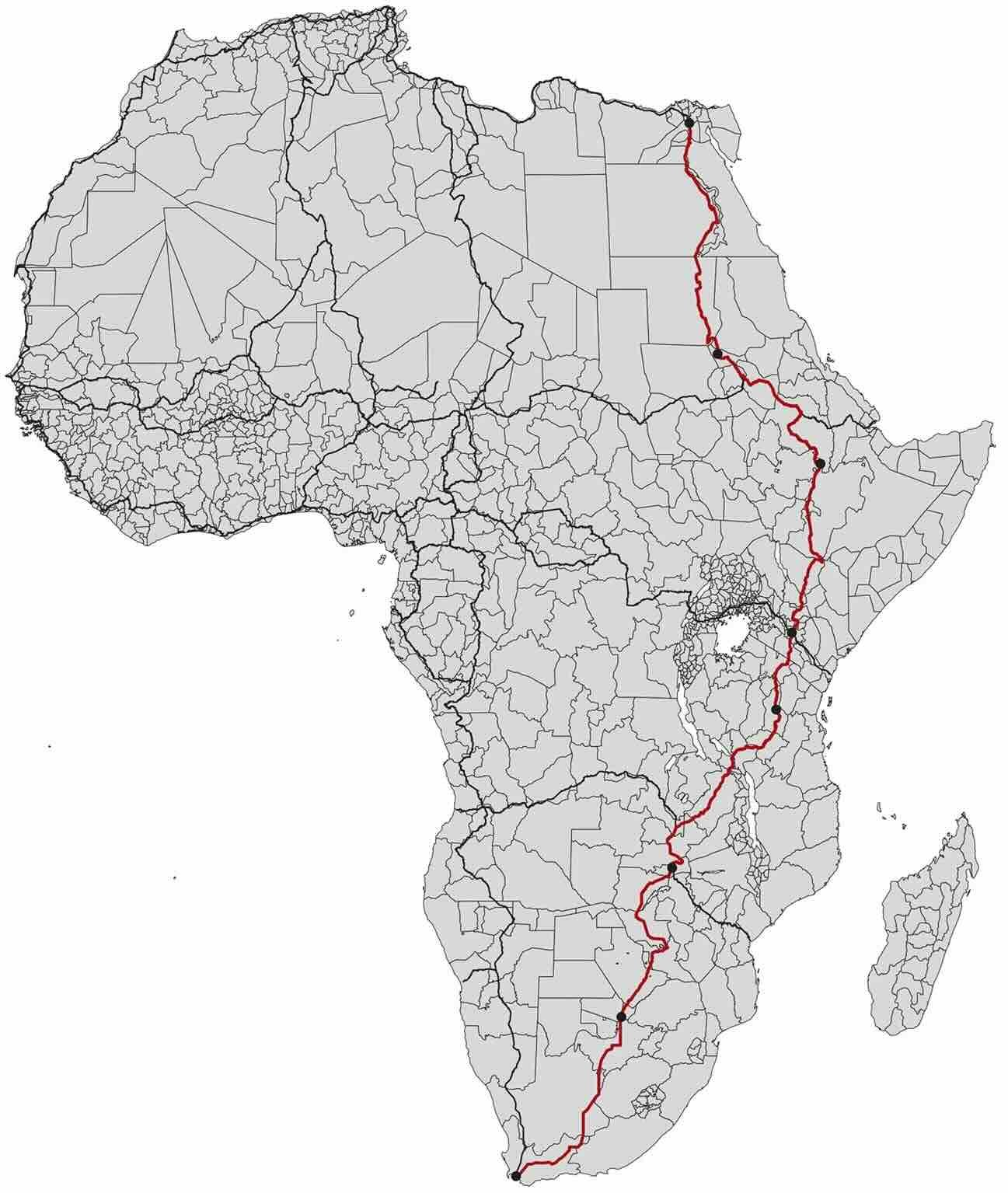 The Cape to Cairo dream: A route that pulls you north