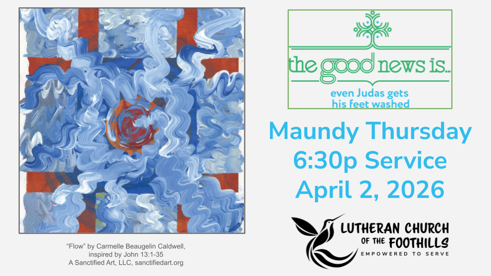 April 2, 2026 - Maundy Thursday Service