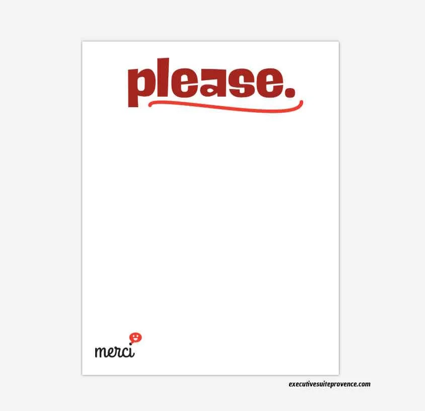 PLEASE - bloc note A6